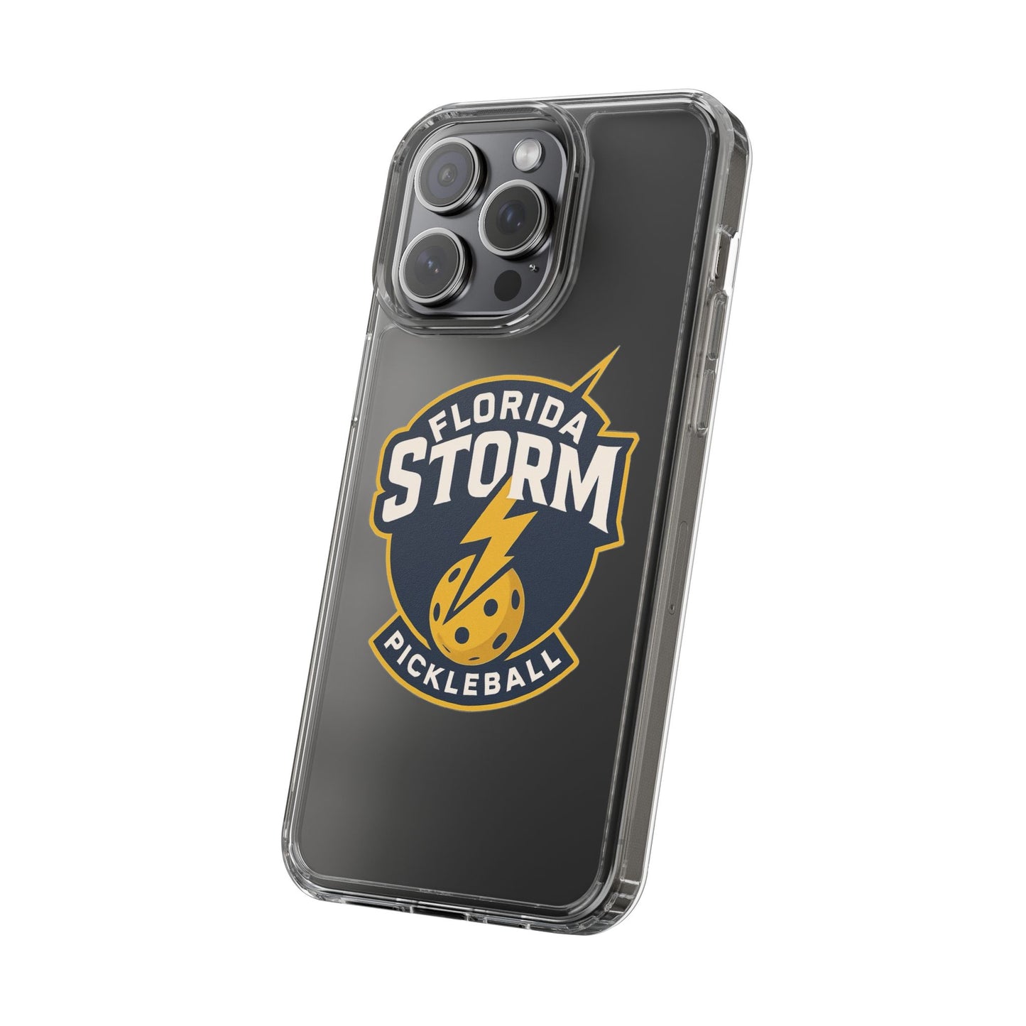 Florida Pickleball Clear IPhone Cases - all phone styles