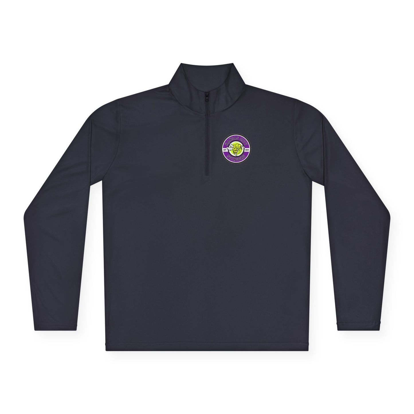 Kansas City Stingers. Customize Back -SPF 40, Wicking -Unisex Quarter-Zip Pullover