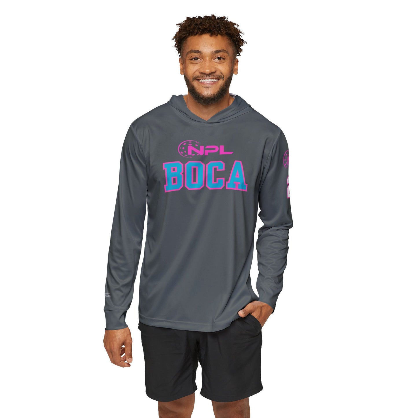NPL Team Order Boca Picklers Moisture Wicking Hoodies SPF 50