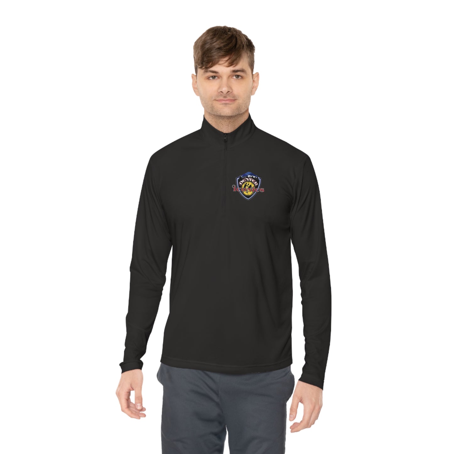 Denver Iconics - NPL Team - Unisex Quarter-Zip, Moisture Wicking, SPF 40