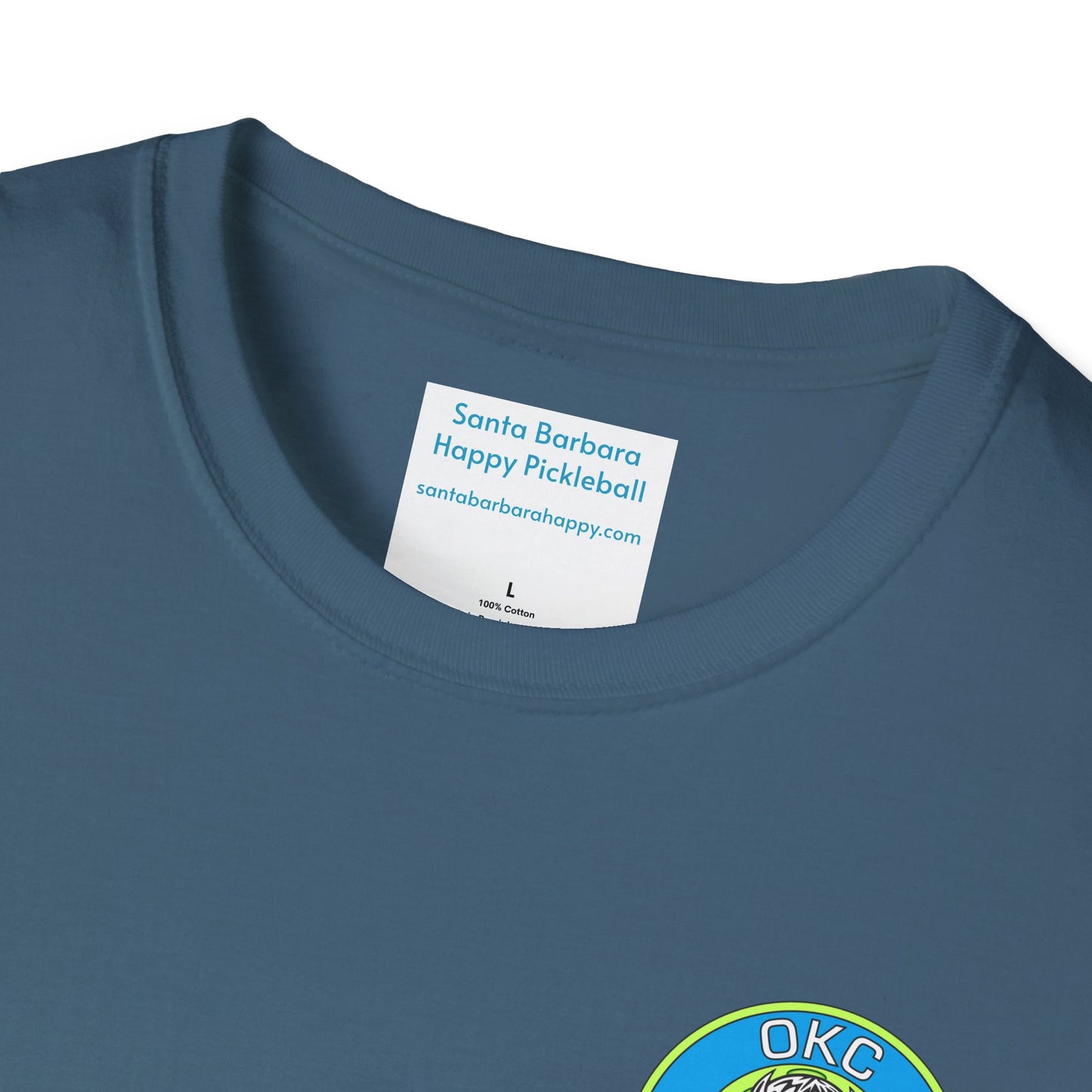 OKC NPL Team - Unisex Softstyle T-Shirt (can customize name on back)