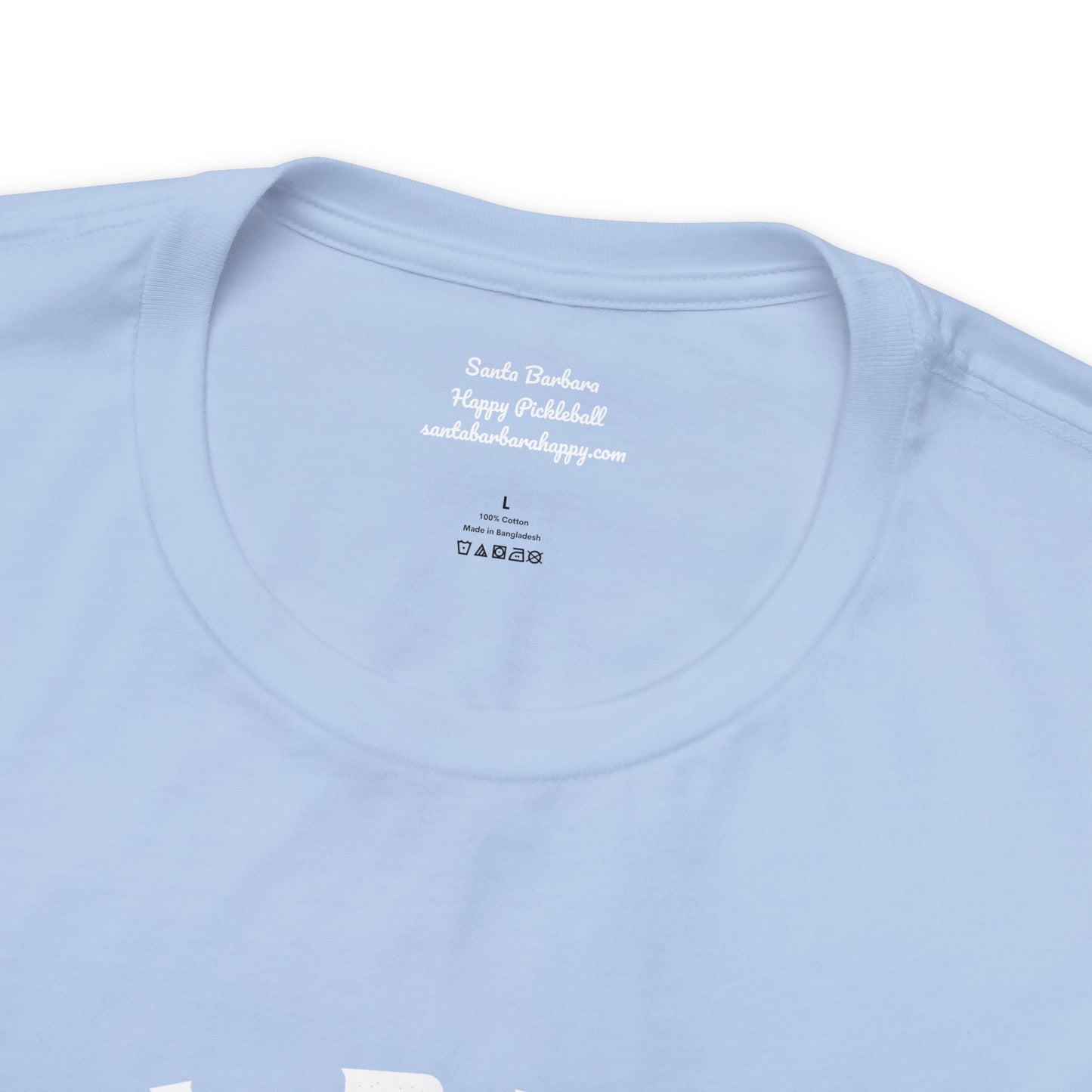 Santa Barbara Pickleball original - 2 day - Unisex 100% airline cotton Jersey Short Sleeve Tee