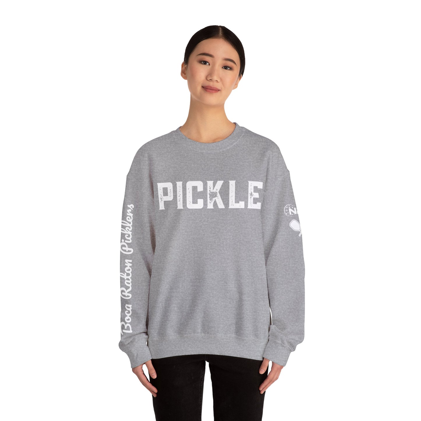 Boca Raton Picklers NPL Team - Custom Crew/Sleeves Boca Raton Picklers - personalize sleeve and or back