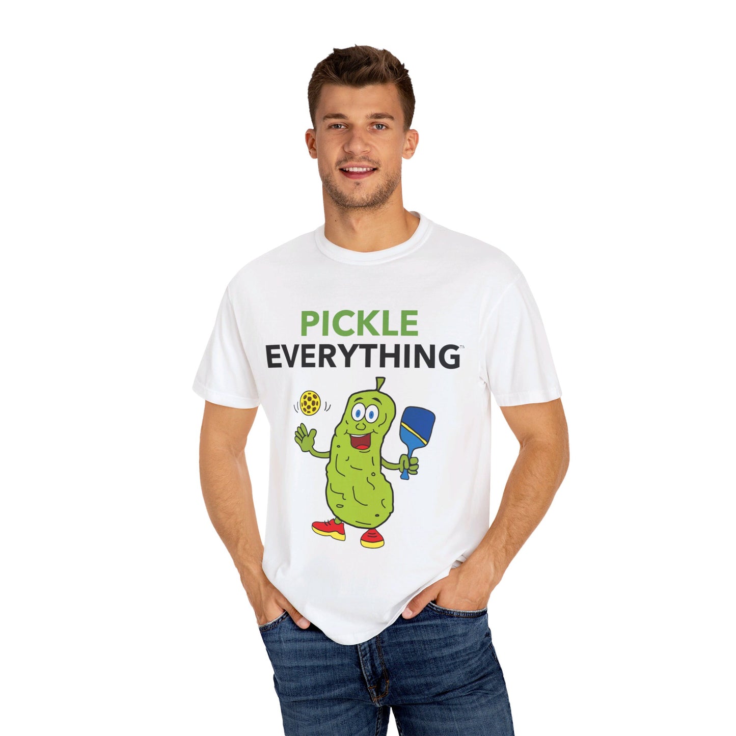 Pickle Everything Unisex Garment-Dyed T-shirt
