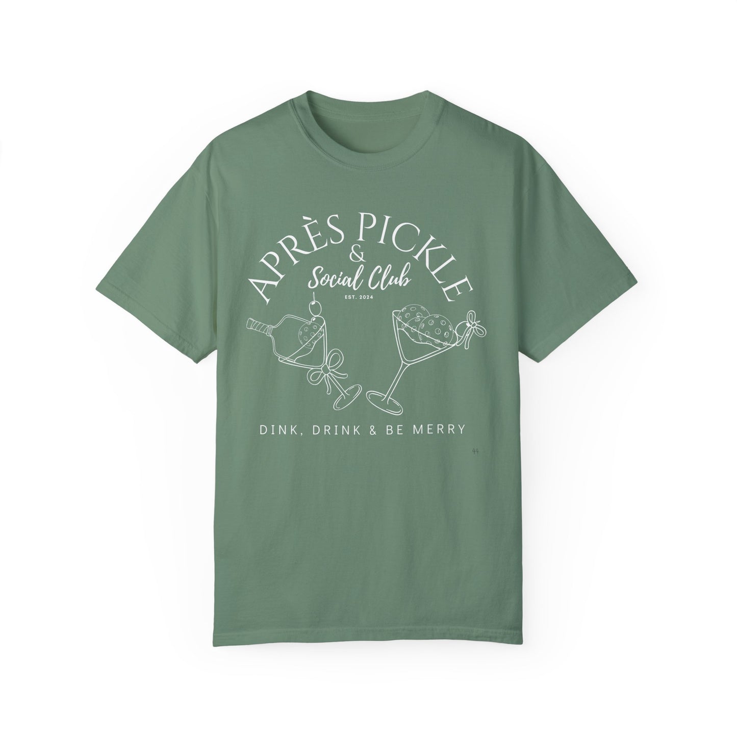 APRES Pickle & Social Club Unisex Garment-Dyed T-shirt