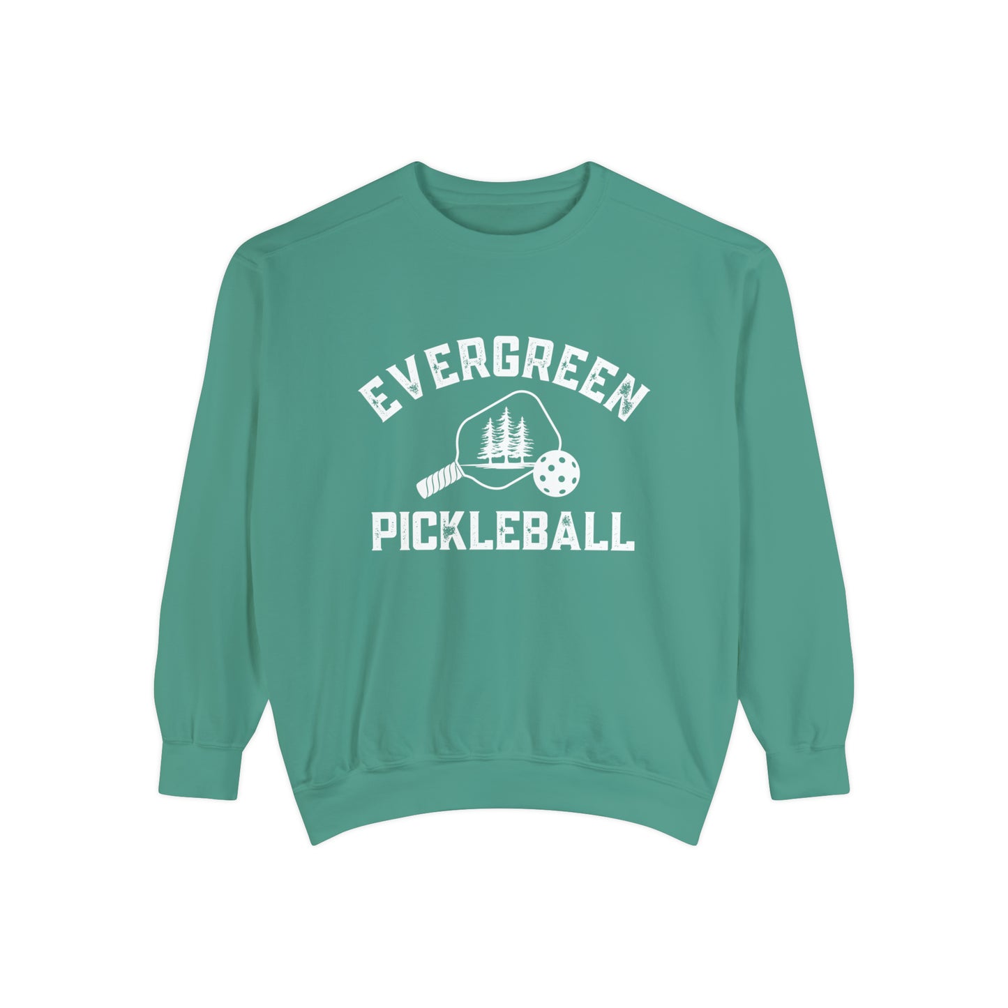 Evergreen Pickleball Crews Comfort Colors