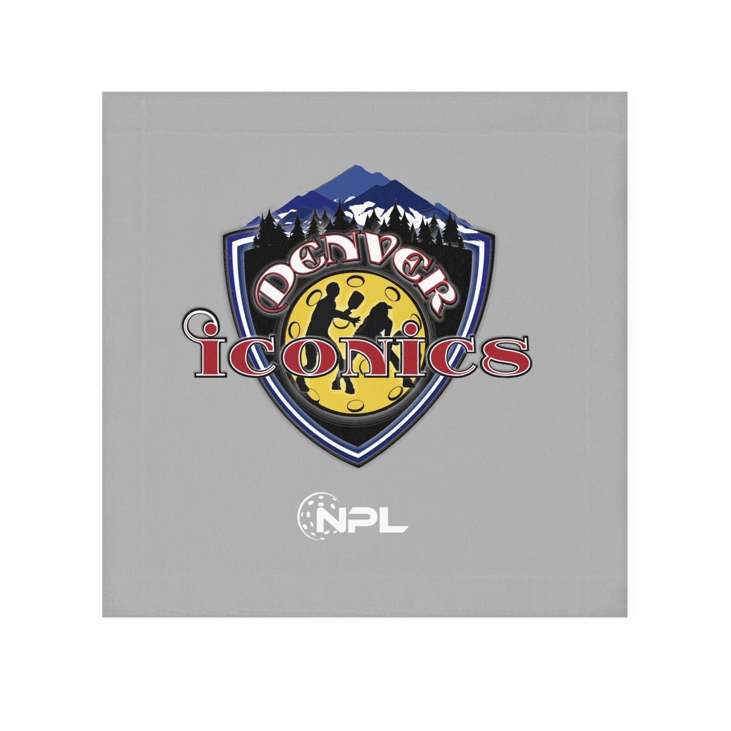 Denver Iconics NPL Team - Pickleball Face Towel