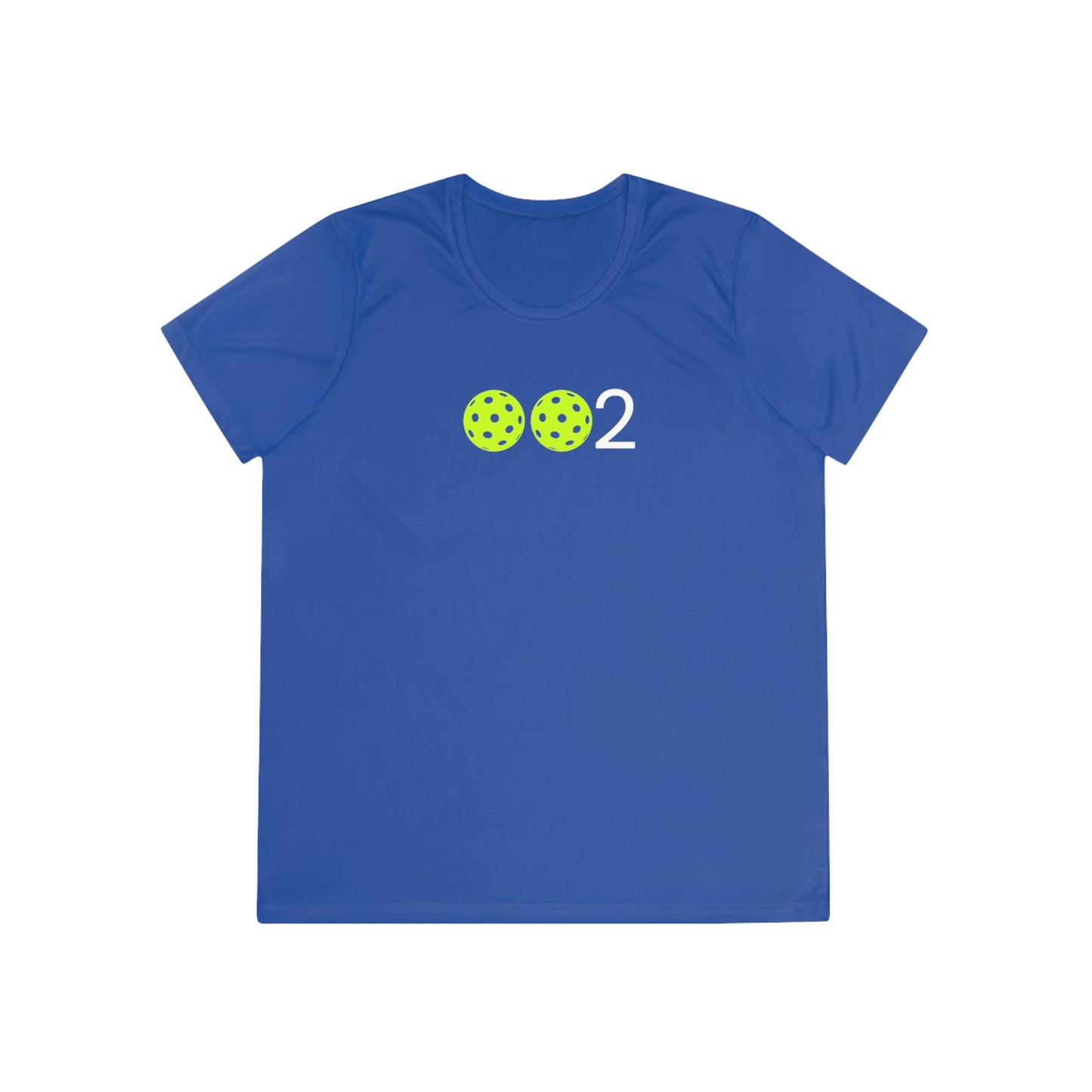 PICKLZ SPF 40 Ladies Moisture Wicking Competitor Tee - add your number in instructions