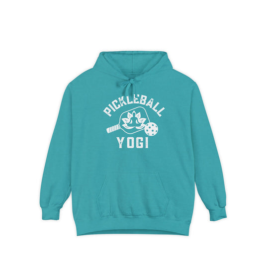 Pickleball Yogi - Unisex Garment-Dyed Hoodie no customization