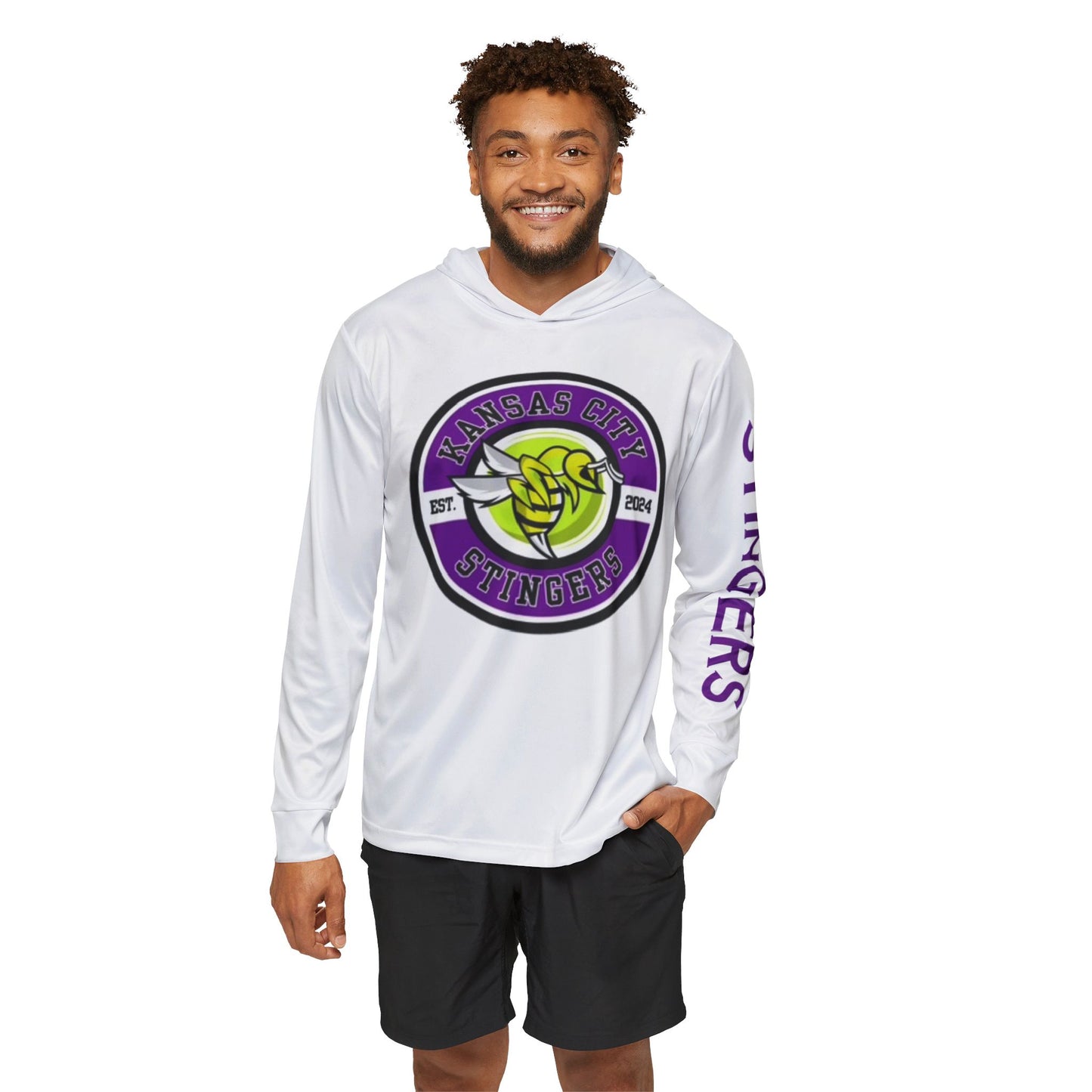 Kansas City Stingers Sports Warmup Hoodie - SPF 50 - Customize any side