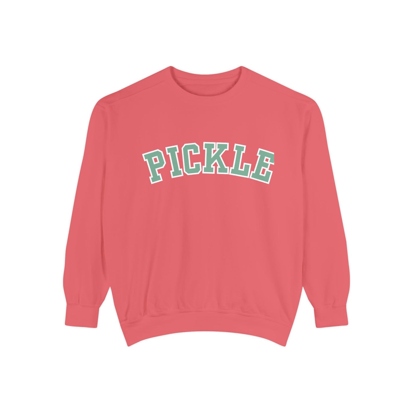 PICKLE Garment Dyed Collegiate - Medium Weight Crew - can customize back