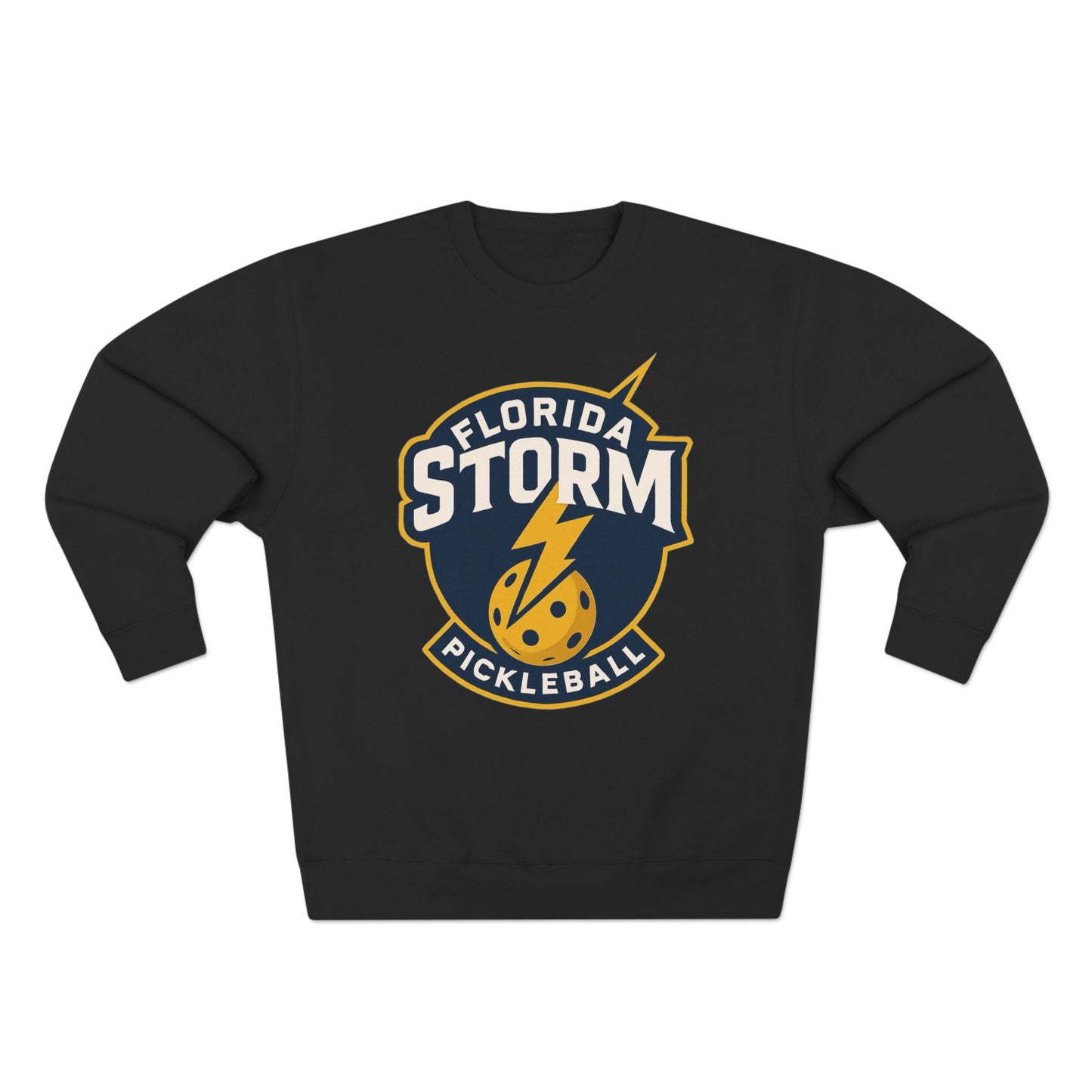 Florida Storm Unisex Crew- 2 sided (can personalize) warmer  80% cotton, 20% polyester