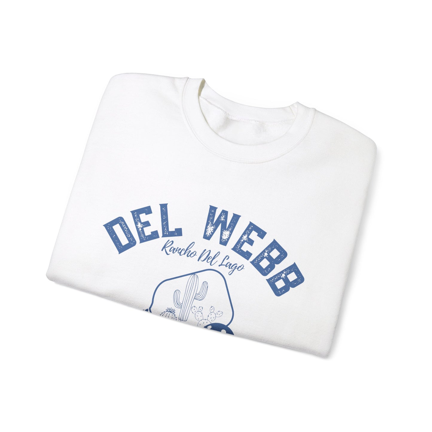 Del Webb Pickleball Beachy Style - Dink in the Desert - Unisex Crew -Can add name to sleeve with paddles