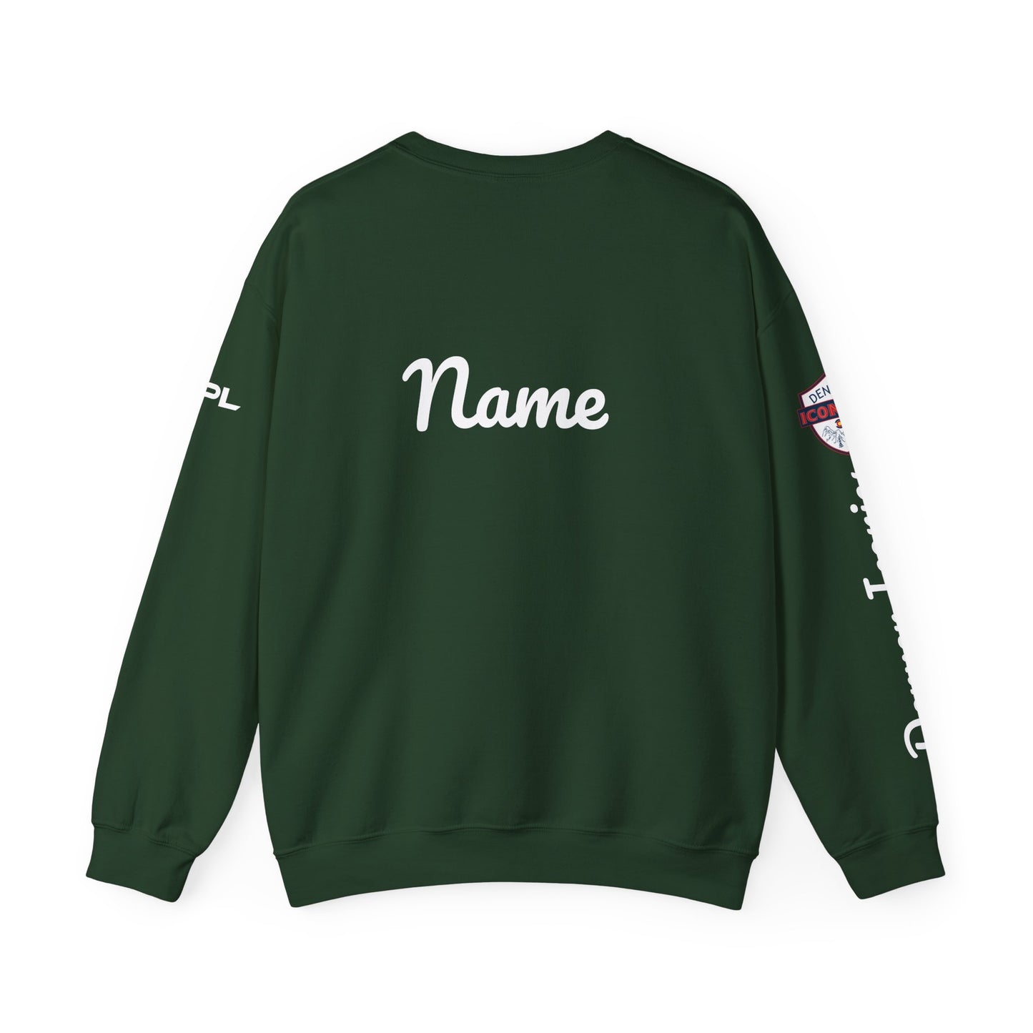 PICKLE/ Denver Iconics sleeve - Customize Crew - add name on back