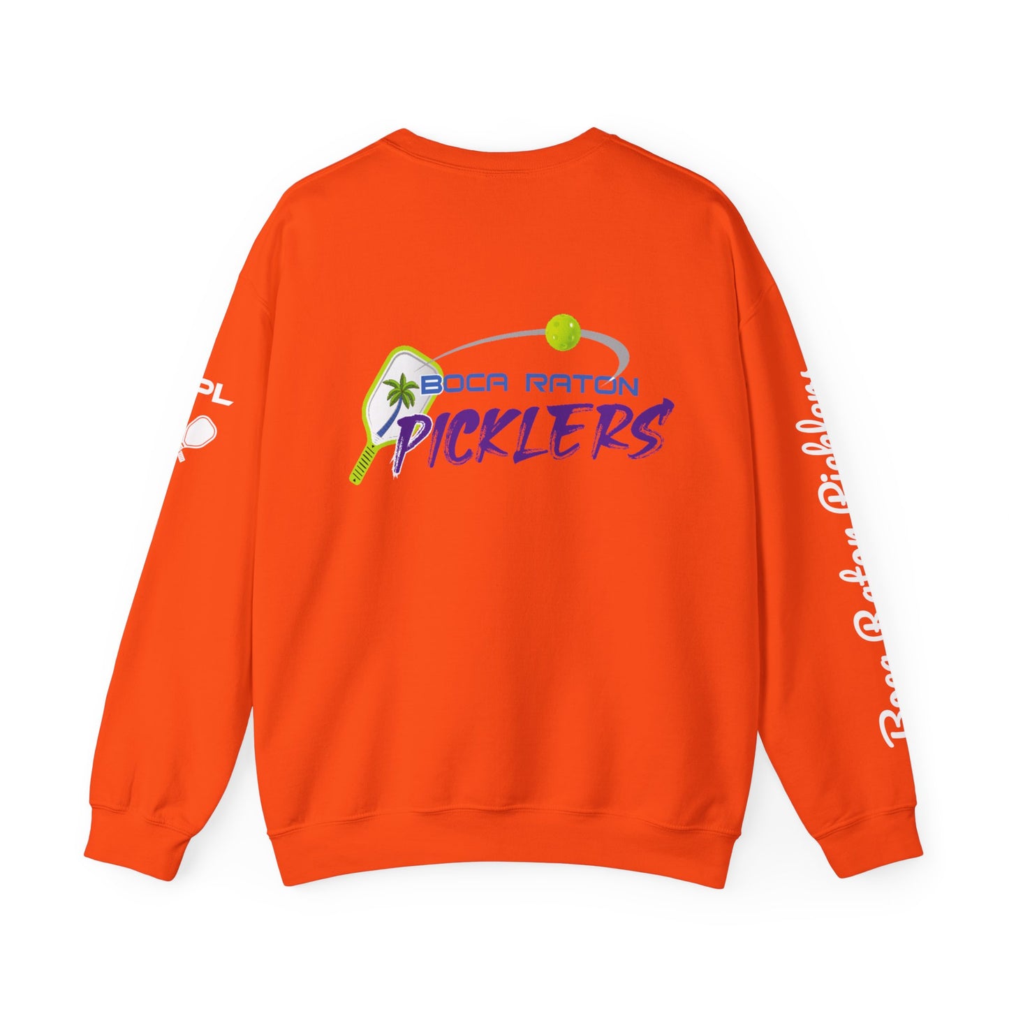 Boca Raton Picklers NPL Team - NPL front/logo back Custom Crew/Sleeves Boca Raton Picklers - personalize sleeve and or back