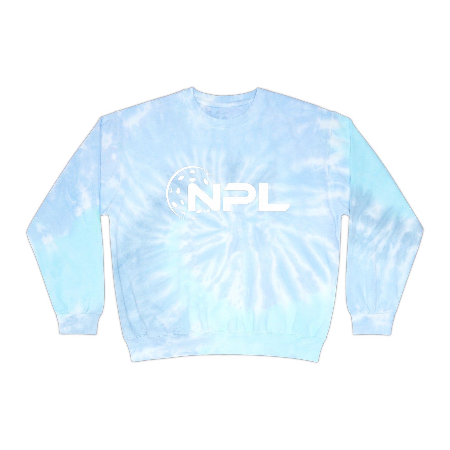 Boca Raton Picklers NPL Team “NPL” front, customize back Tie-Dye Crew