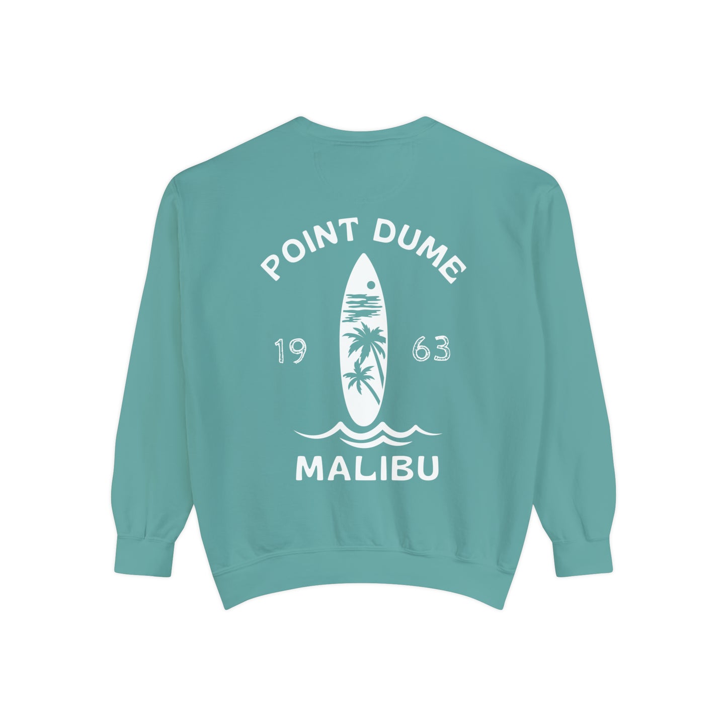 POINT DUME Malibu Crew (Palm Tree Version)- Comfort Colors