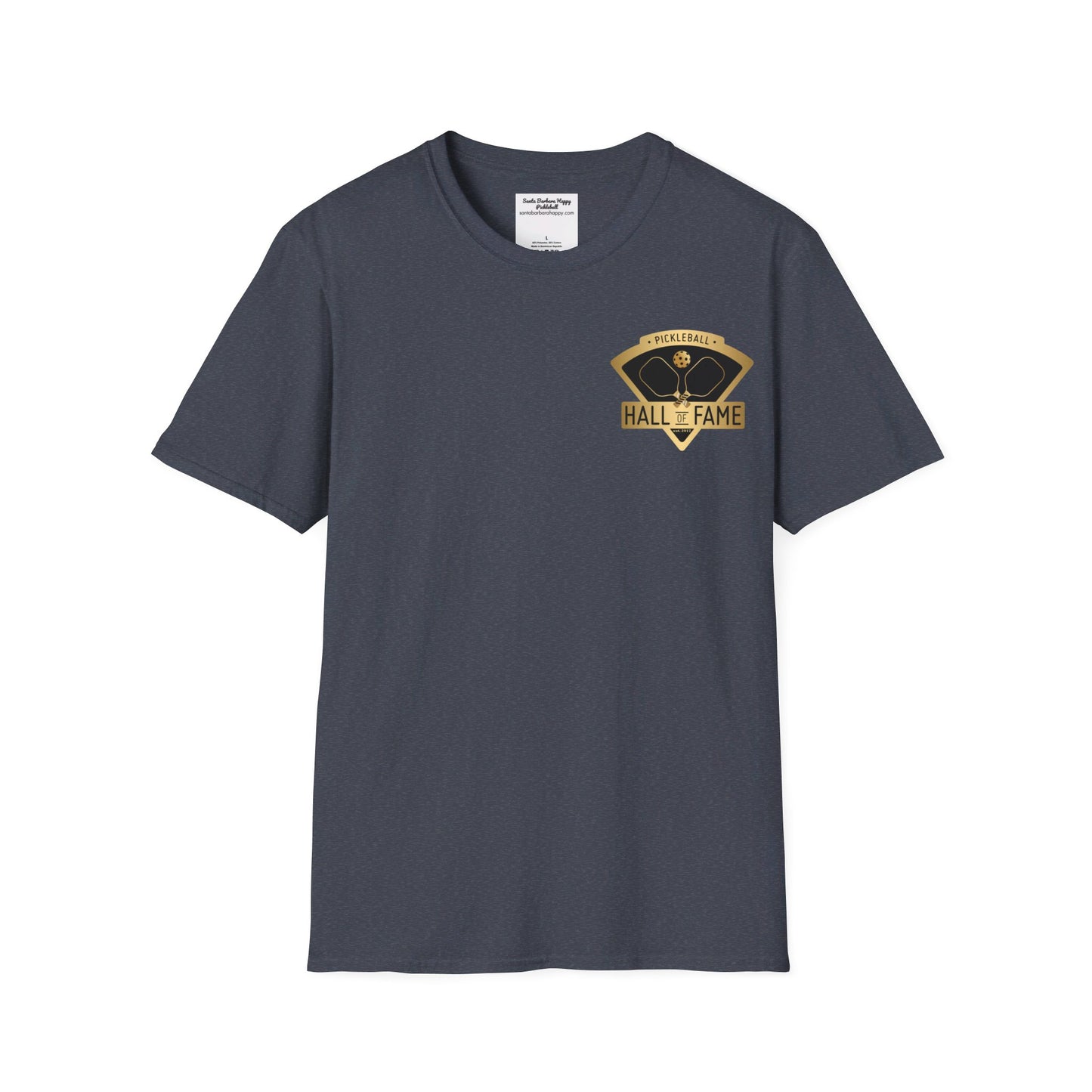 Pickleball Hall of Fame - Unisex Softstyle T-Shirt (customize back)