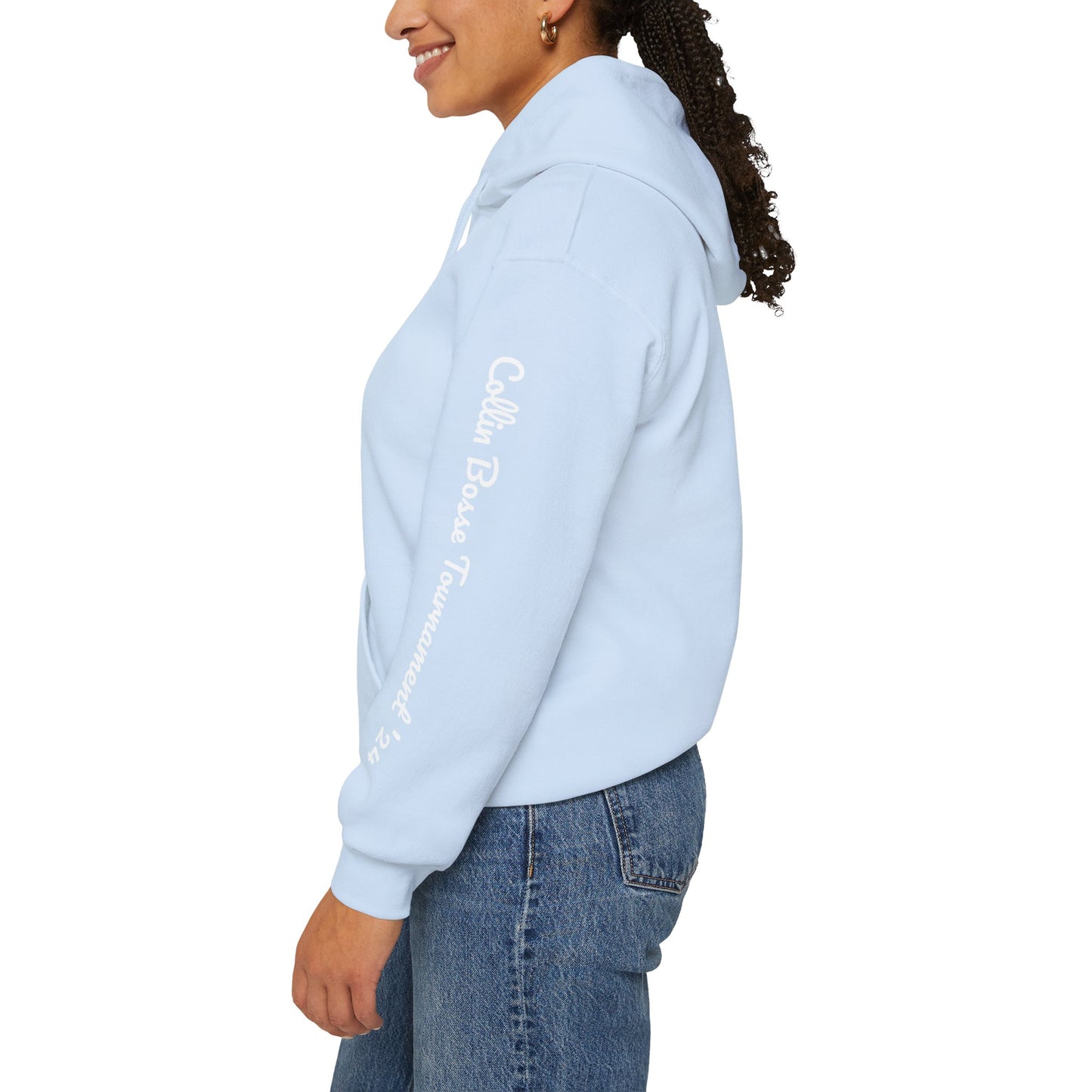 Santa Barbara Collin Bosse Fundraiser -Unisex Heavy Blend™ Hoodie - customize sleeve
