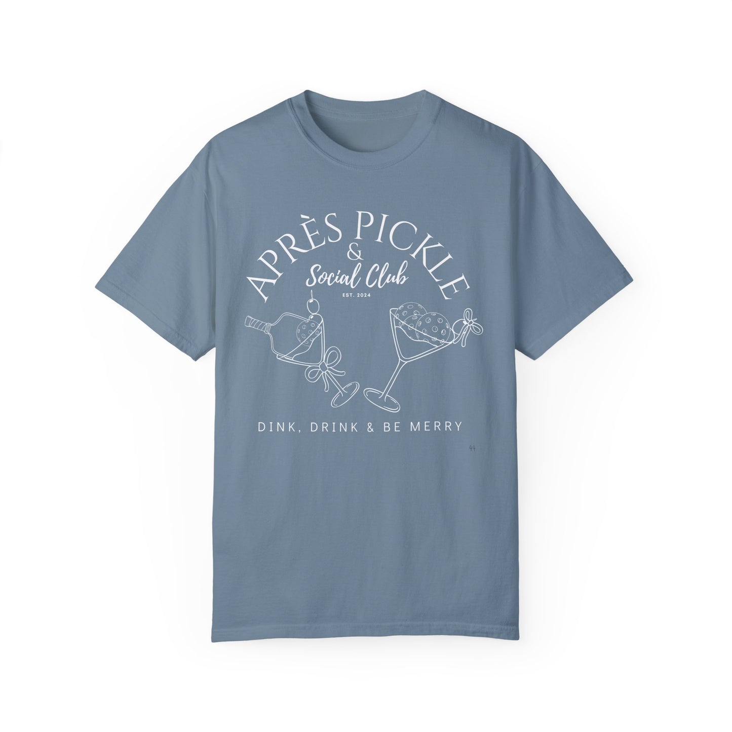 APRES Pickle & Social Club Unisex Garment-Dyed T-shirt