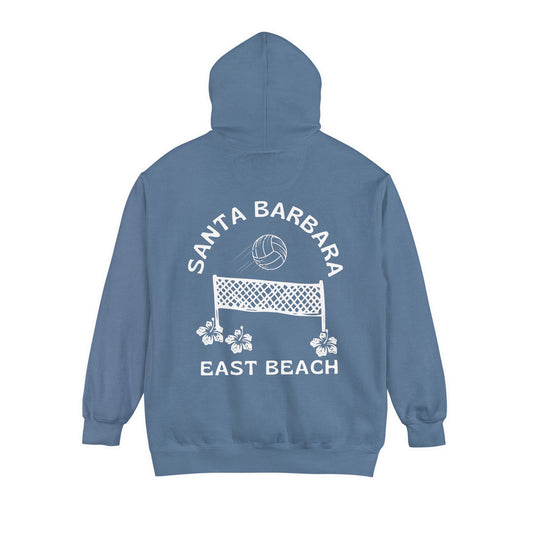 East Beach Santa Barbara Hoodies   - Garment Dyed, Unisex