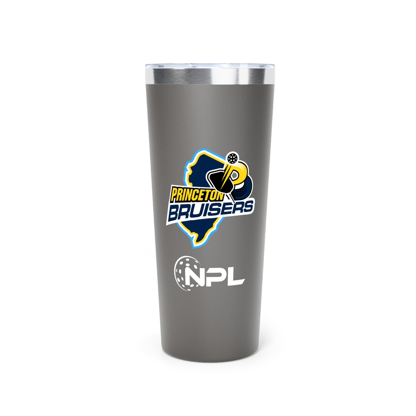 Princeton Bruisers - NPL Team -Copper Vacuum Insulated Tumbler, 22oz