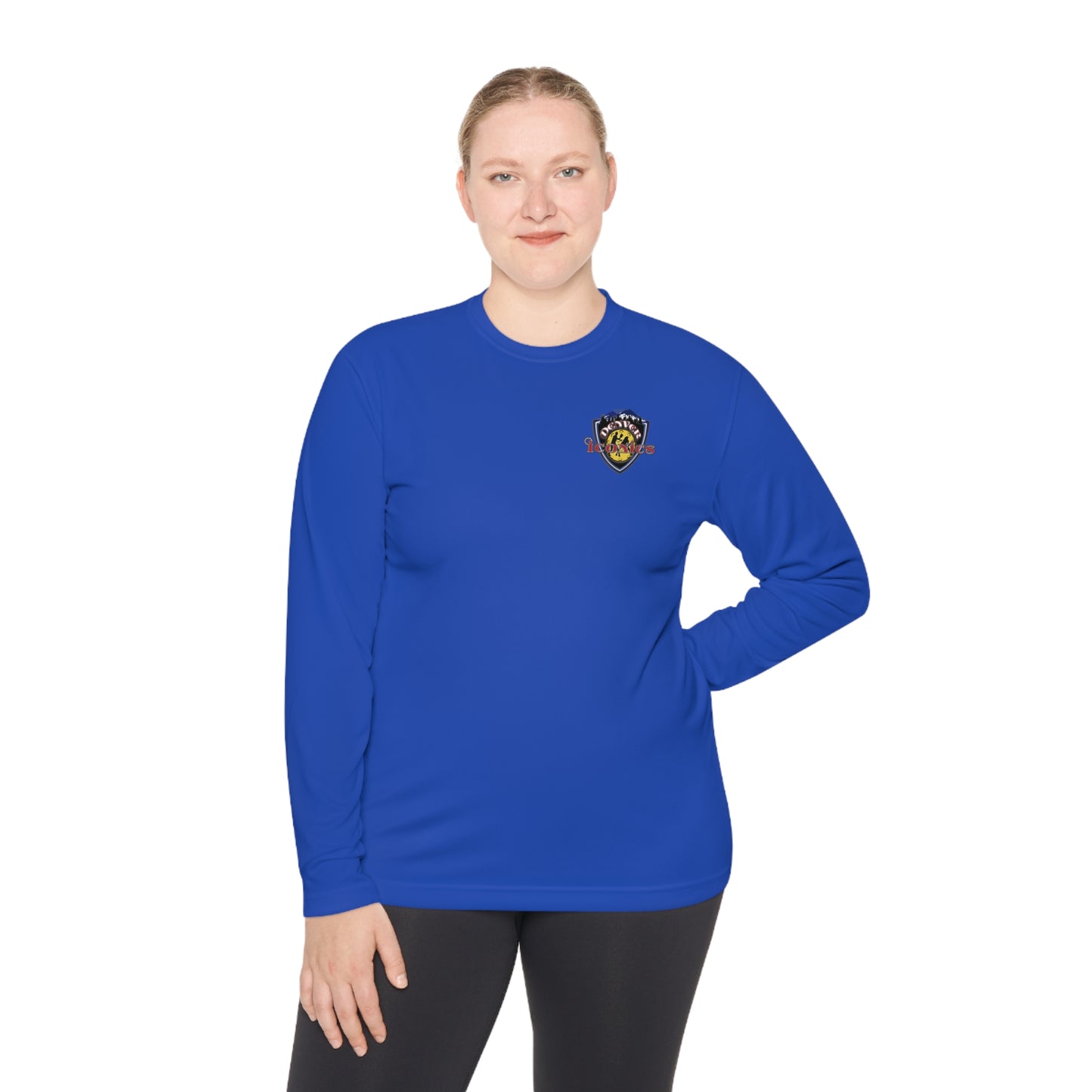 Denver Iconics NPL Team - Unisex Fuller Cut -Moisture Wicking Lightweight Long Sleeve, SPF 40