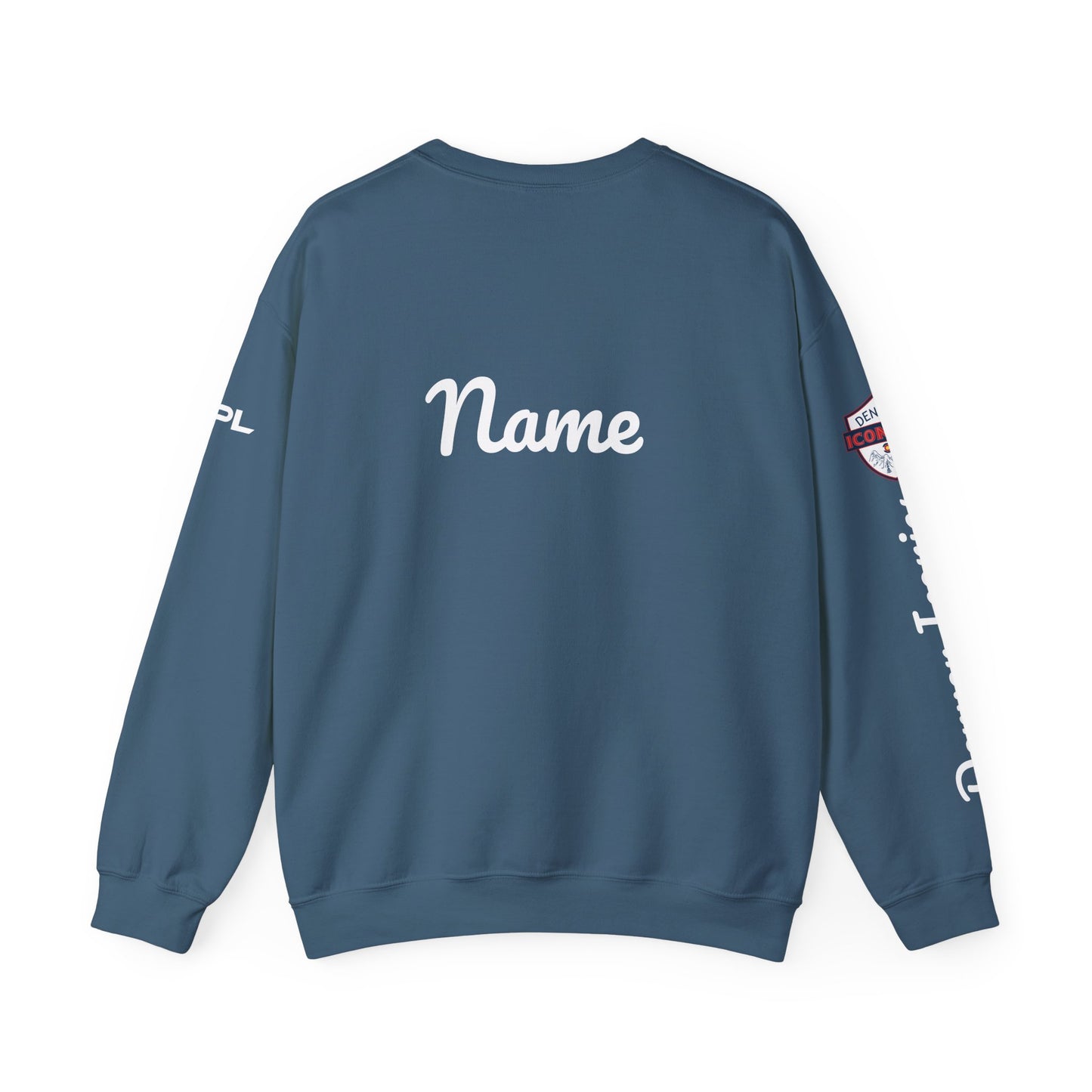 PICKLE/ Denver Iconics sleeve - Customize Crew - add name on back
