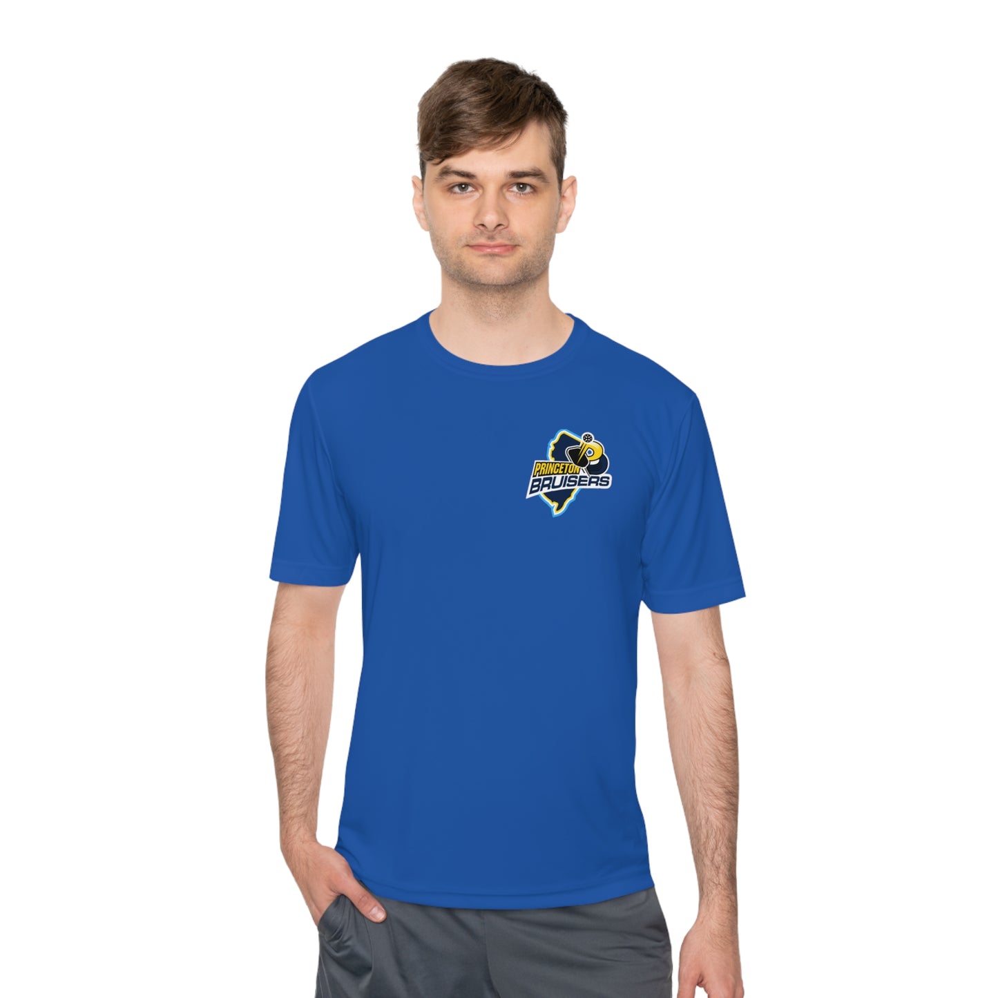 COTE - Sponsor Princeton Bruisers - NPL Team Unisex Moisture Wicking Tee, SPF 40