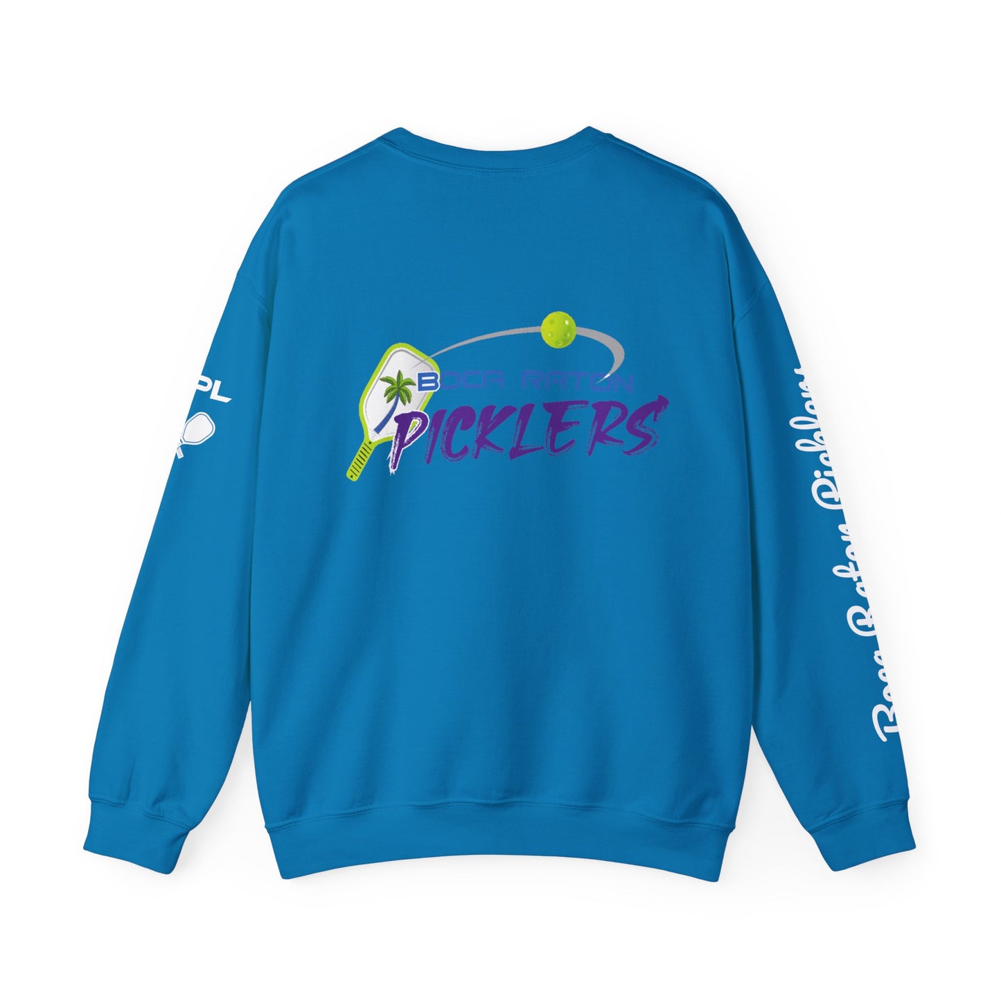 Boca Raton Picklers NPL Team - NPL front/logo back Custom Crew/Sleeves Boca Raton Picklers - personalize sleeve and or back