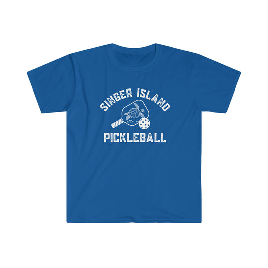 Singer Island Pickleball - Unisex Softstyle T-Shirt