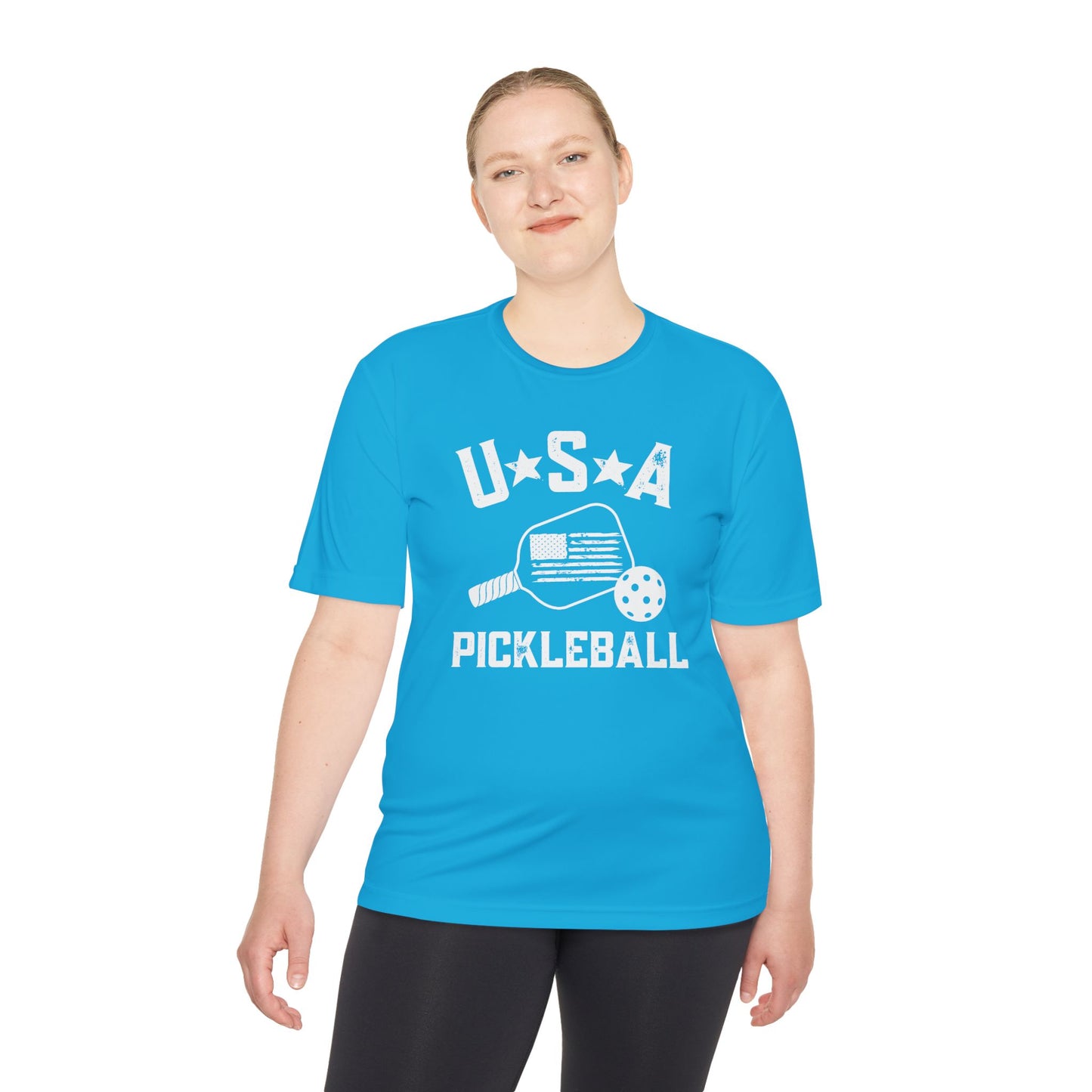 USA Pickleball - Unisex Moisture Wicking Tee