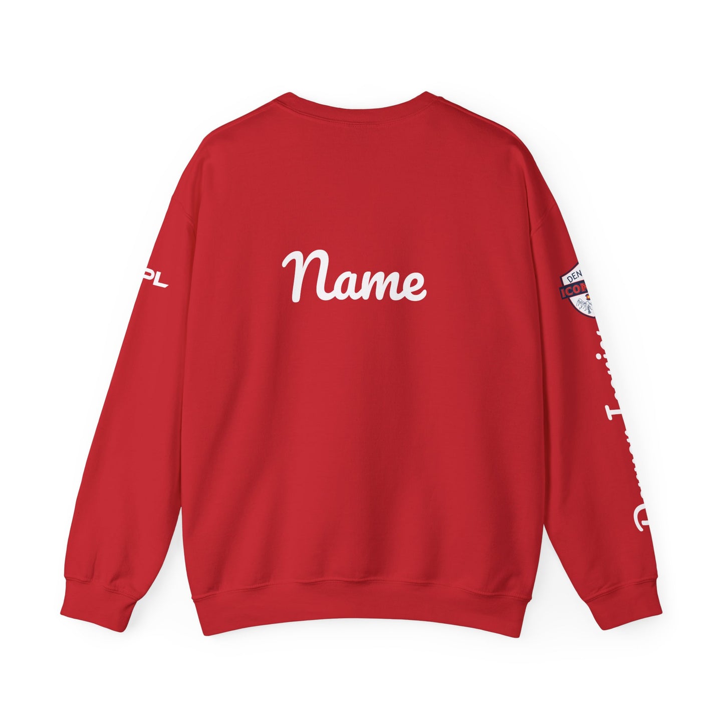 PICKLE/ Denver Iconics sleeve - Customize Crew - add name on back