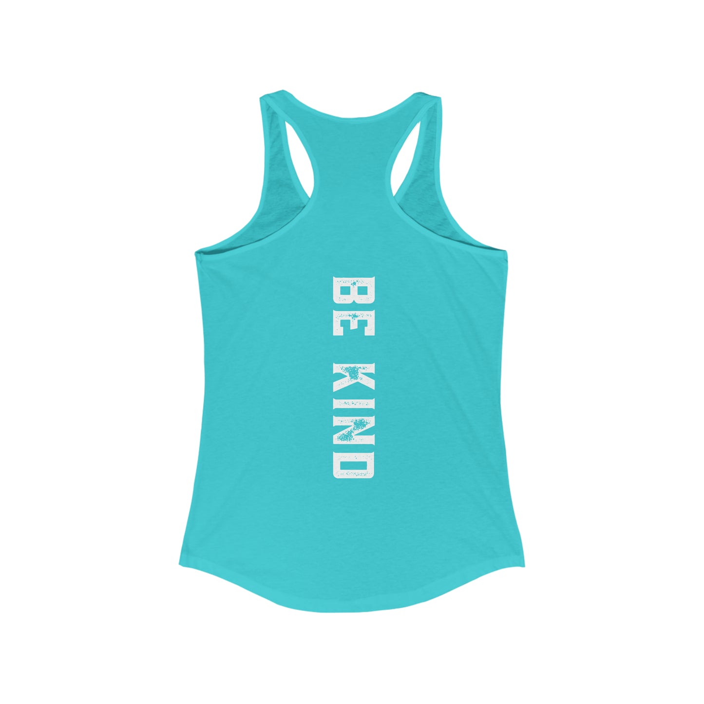 Pickleball Yogi - Be Kind on Back -Women's Ideal Racerback Tank -