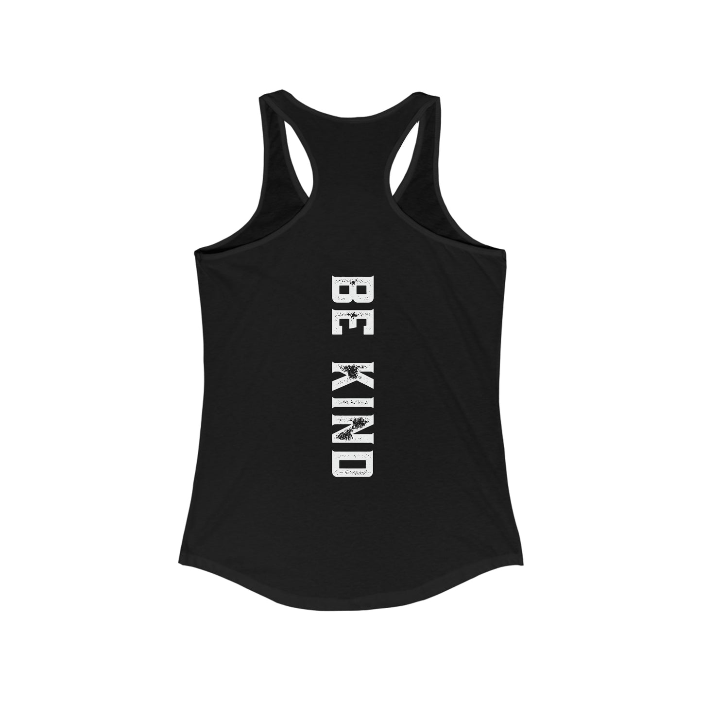 Pickleball Yogi - Be Kind on Back -Women's Ideal Racerback Tank -
