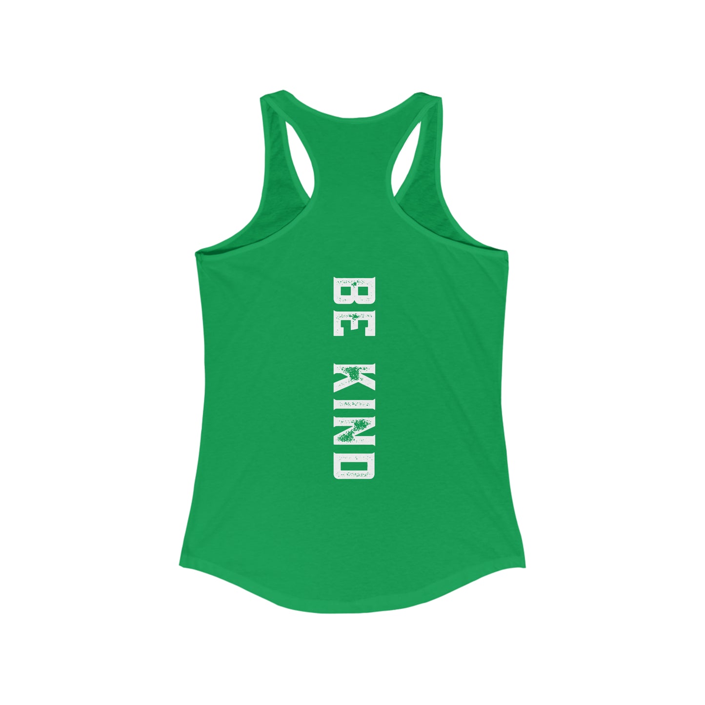 Pickleball Yogi - Be Kind on Back -Women's Ideal Racerback Tank -