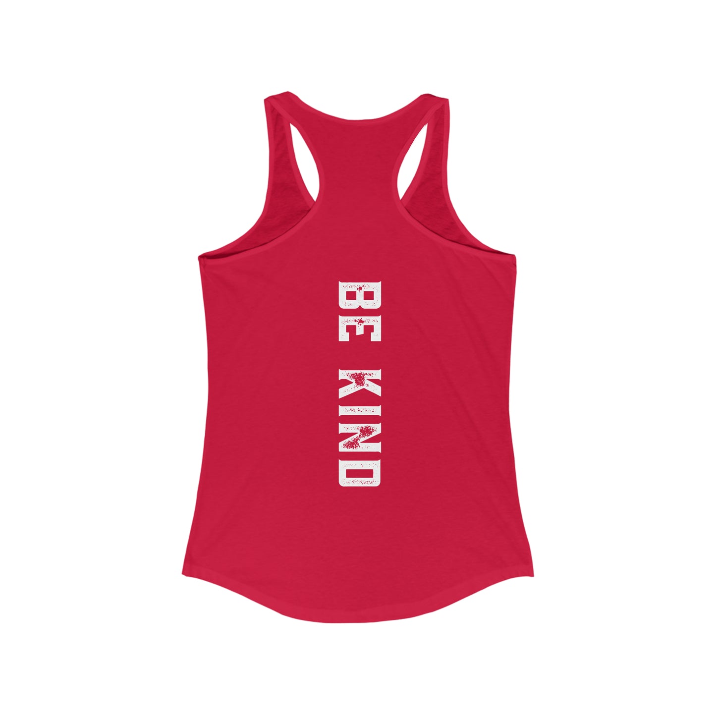 Pickleball Yogi - Be Kind on Back -Women's Ideal Racerback Tank -