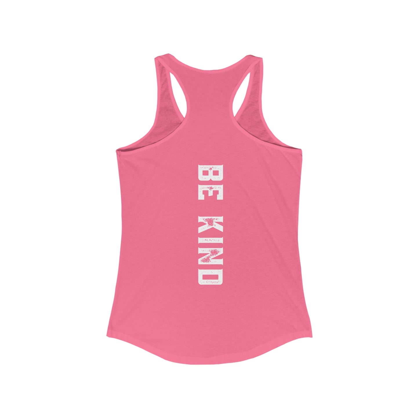 Pickleball Yogi - Be Kind on Back -Women's Ideal Racerback Tank -