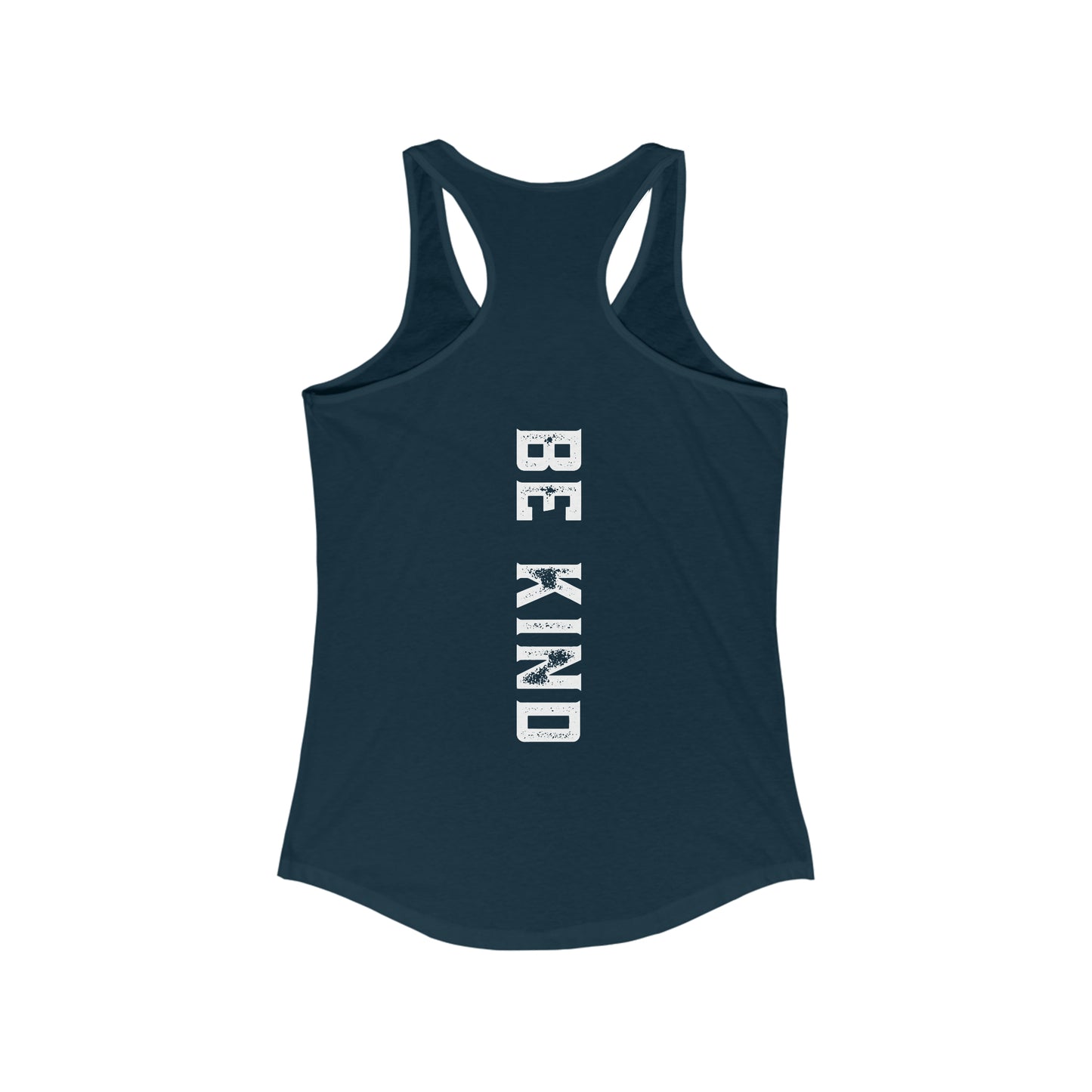 Pickleball Yogi - Be Kind on Back -Women's Ideal Racerback Tank -