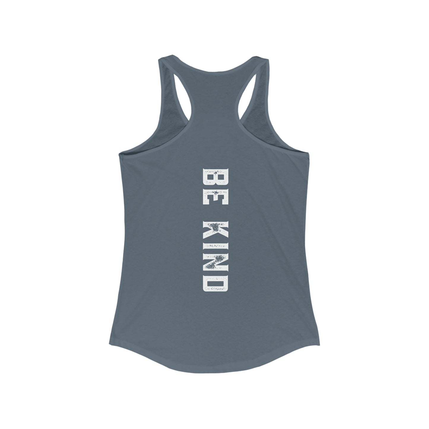 Pickleball Yogi - Be Kind on Back -Women's Ideal Racerback Tank -