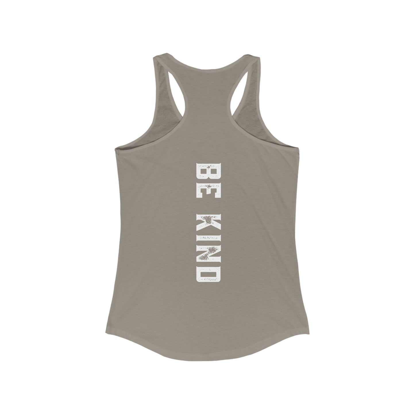 Pickleball Yogi - Be Kind on Back -Women's Ideal Racerback Tank -