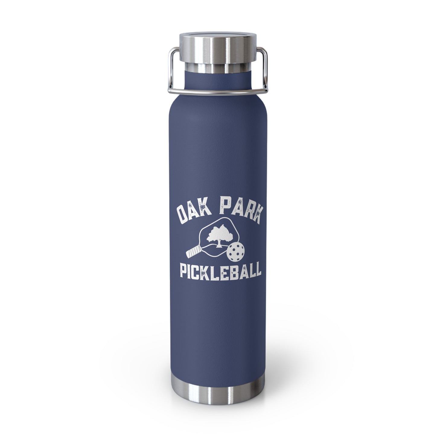 Oak Park Pickleball - Copper Vacuum Insulated Bottle, 22oz