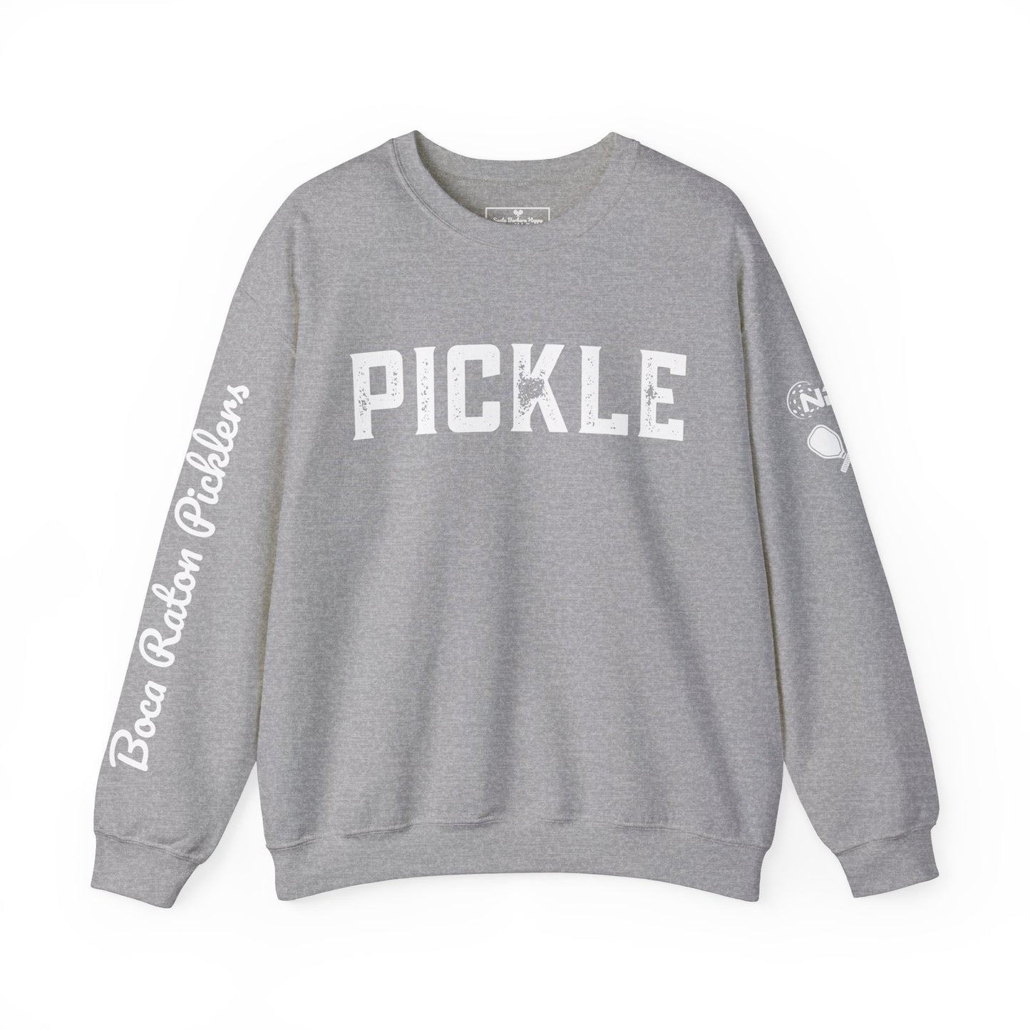 Boca Raton Picklers NPL Team - Custom Crew/Sleeves Boca Raton Picklers - personalize sleeve and or back