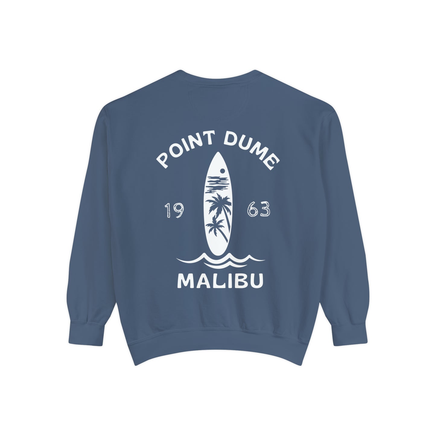 POINT DUME Malibu Crew (Palm Tree Version)- Comfort Colors