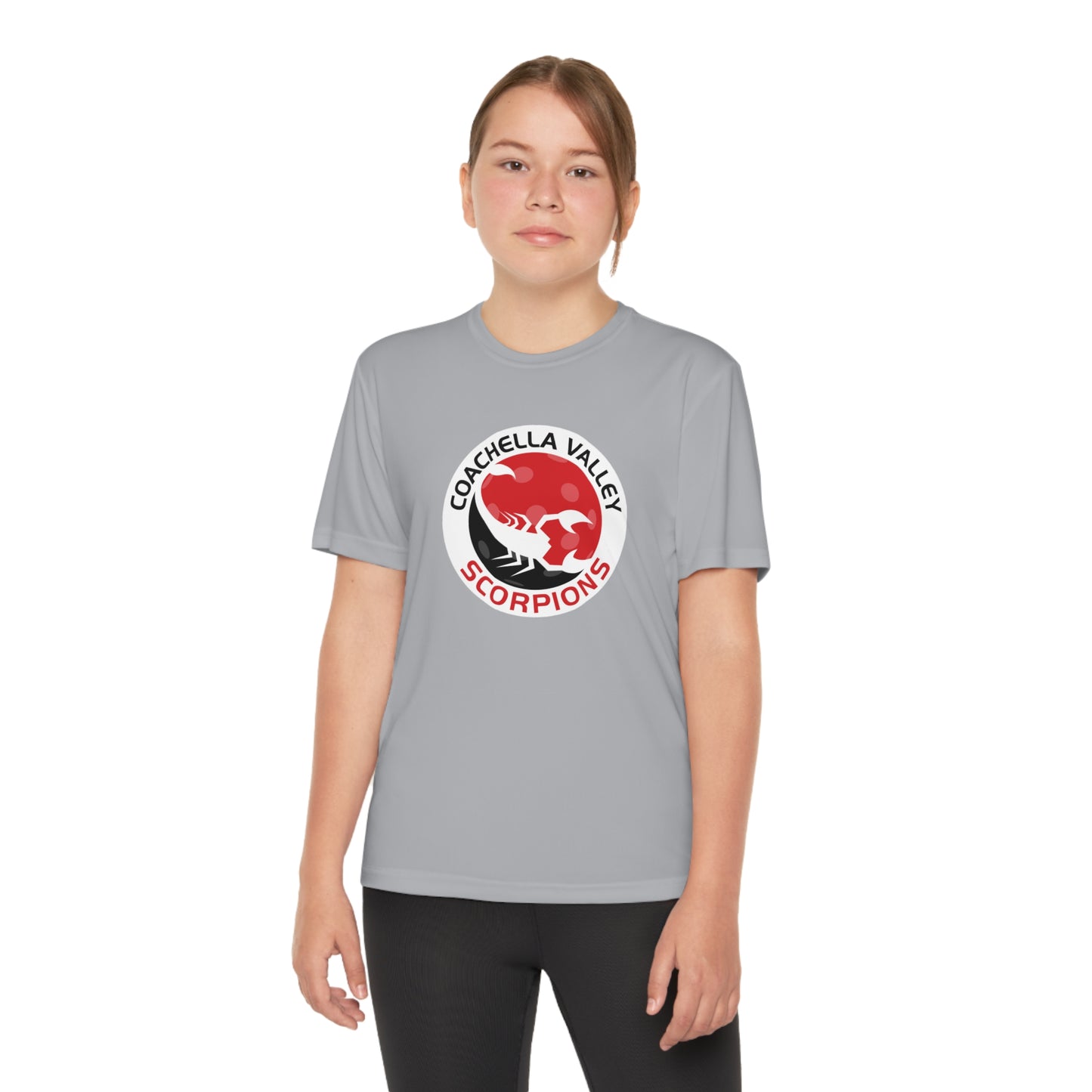 Coachella Valley Scorpions - Youth Competitor Tee, Moisture Wicking -customize back