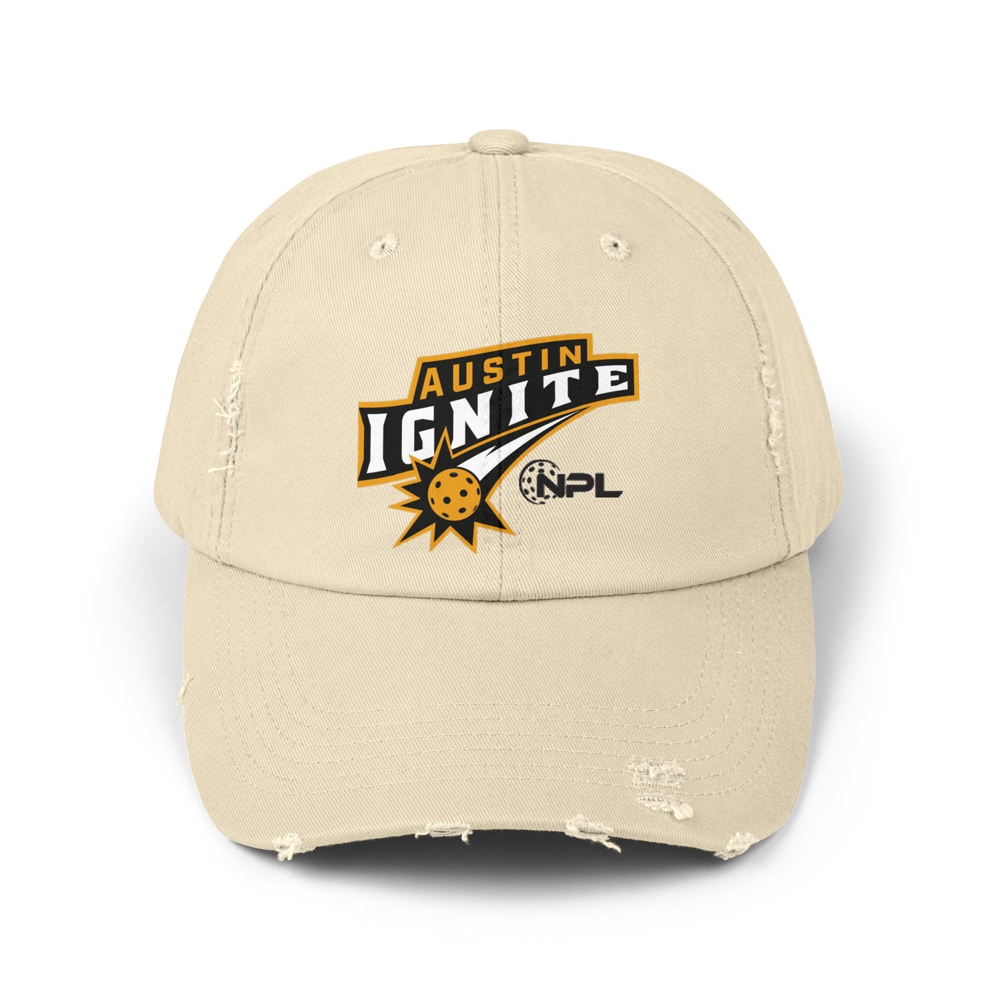 Austin Ignite Beachy Unisex Distressed Hat - silkscreen