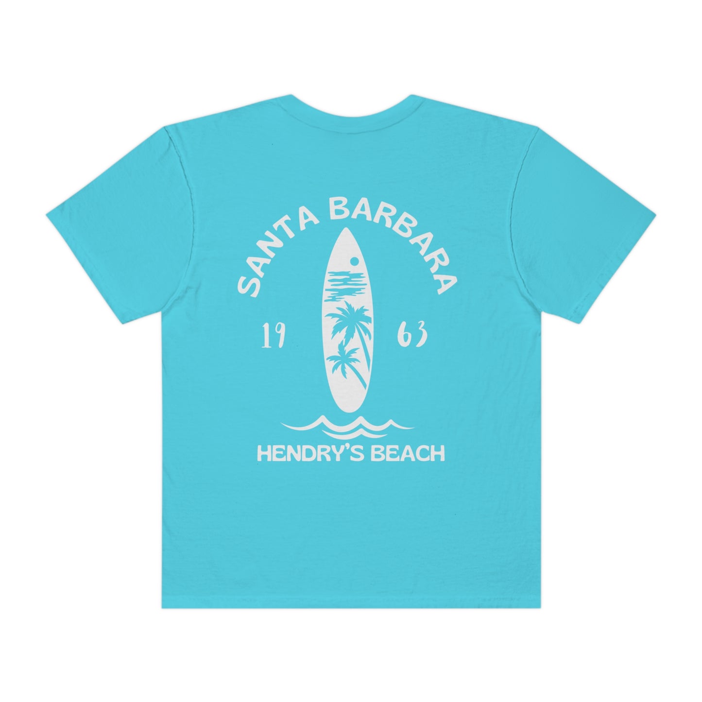 Santa Barbara Hendry’s Beach T-shirt - Comfort Colors- oversized fit