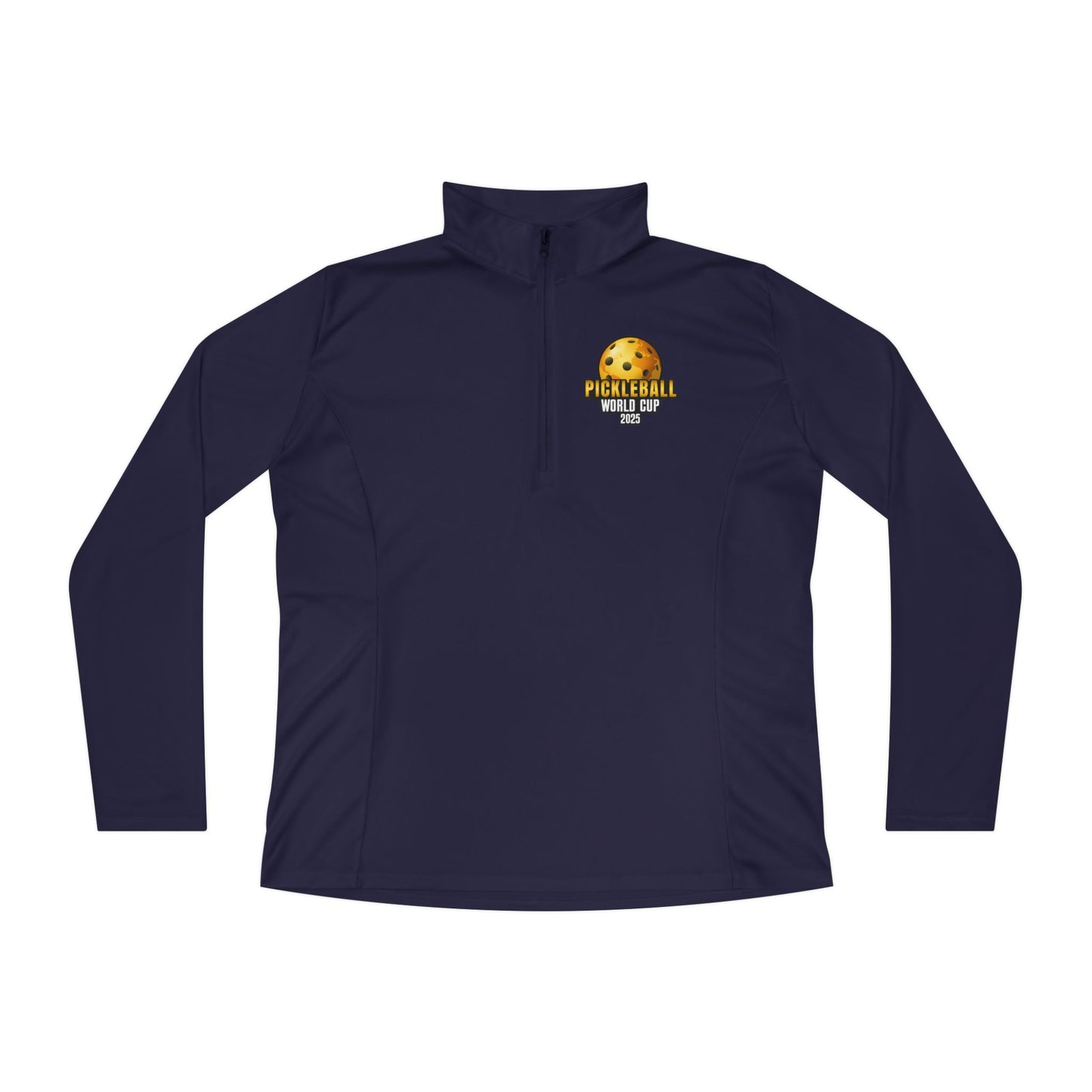 Team USA Ladies Quarter-Zip SPF 40 Moisture Wicking - 2 sided logo