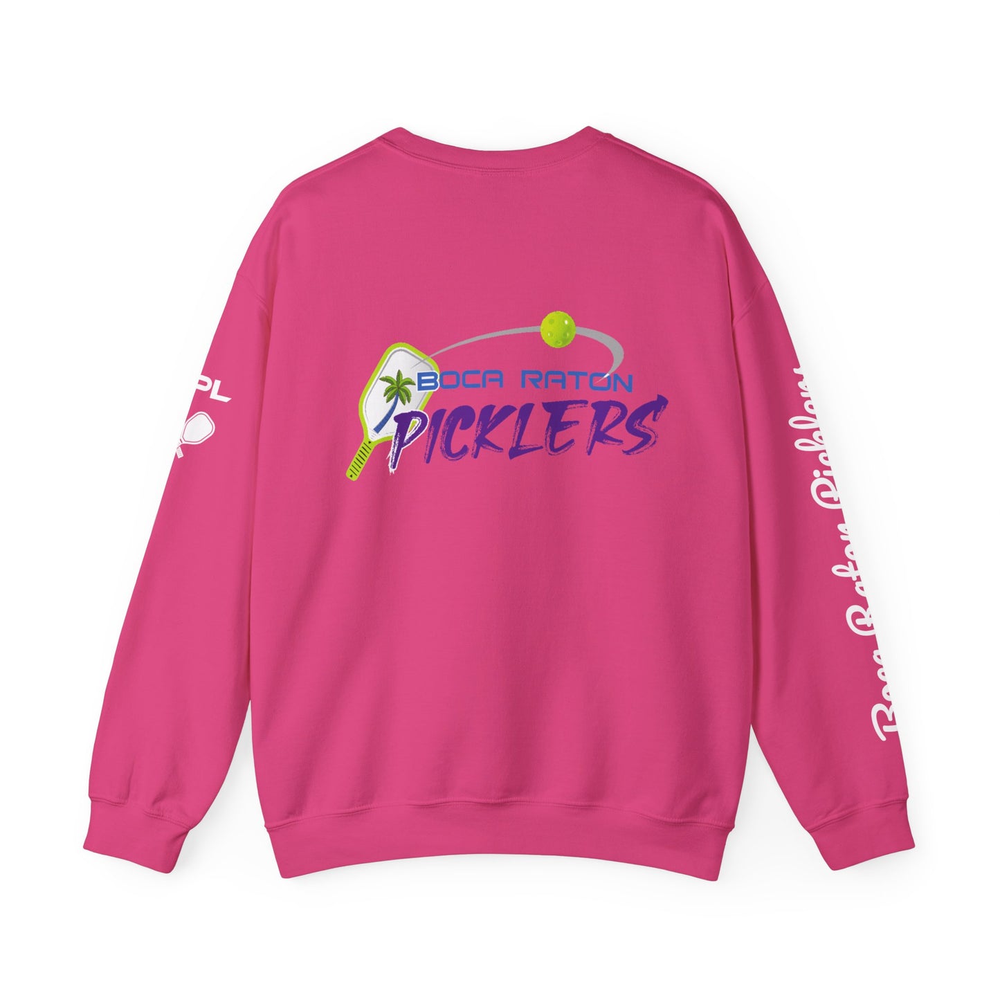 Boca Raton Picklers NPL Team - NPL front/logo back Custom Crew/Sleeves Boca Raton Picklers - personalize sleeve and or back