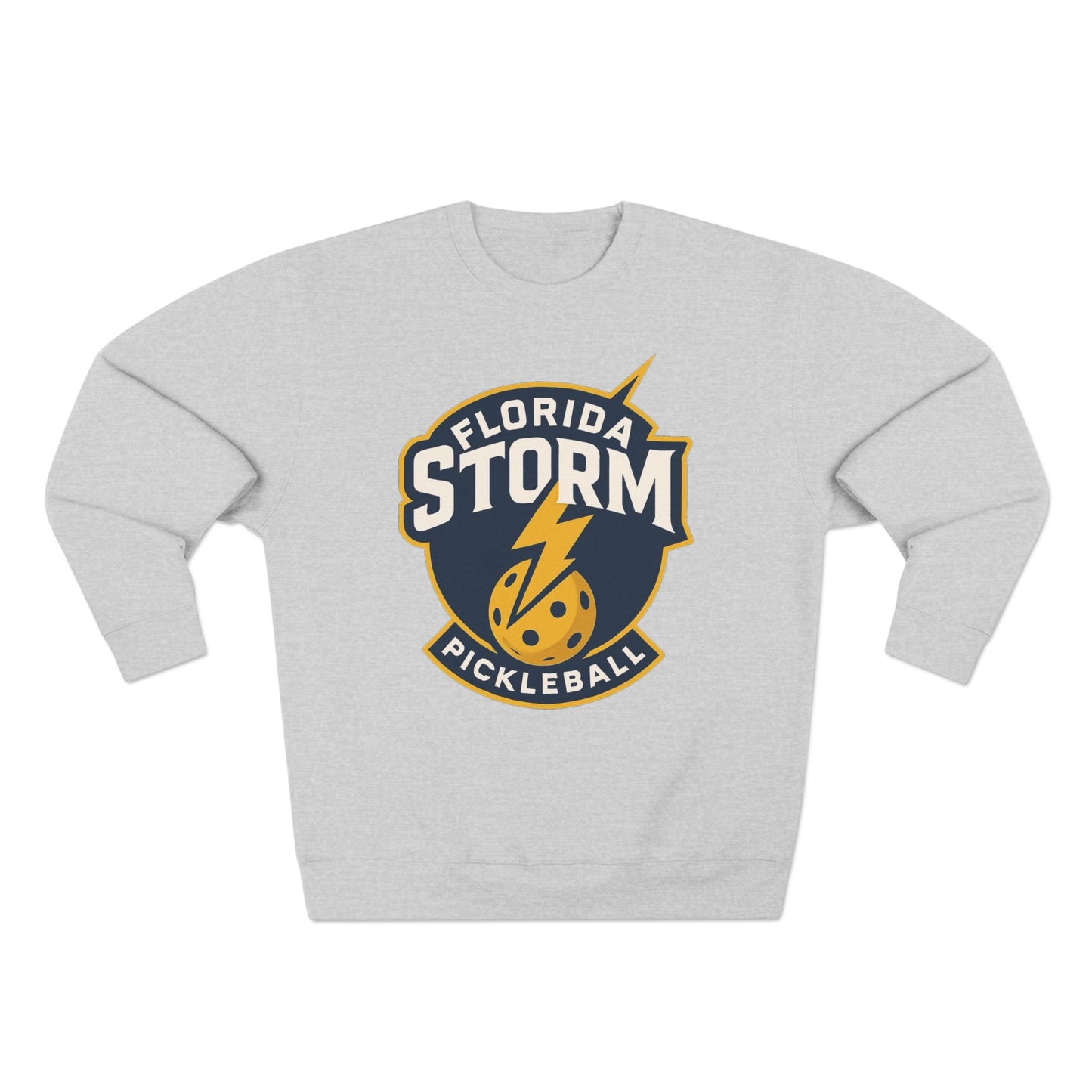 Florida Storm Unisex Crew- 2 sided (can personalize) warmer  80% cotton, 20% polyester